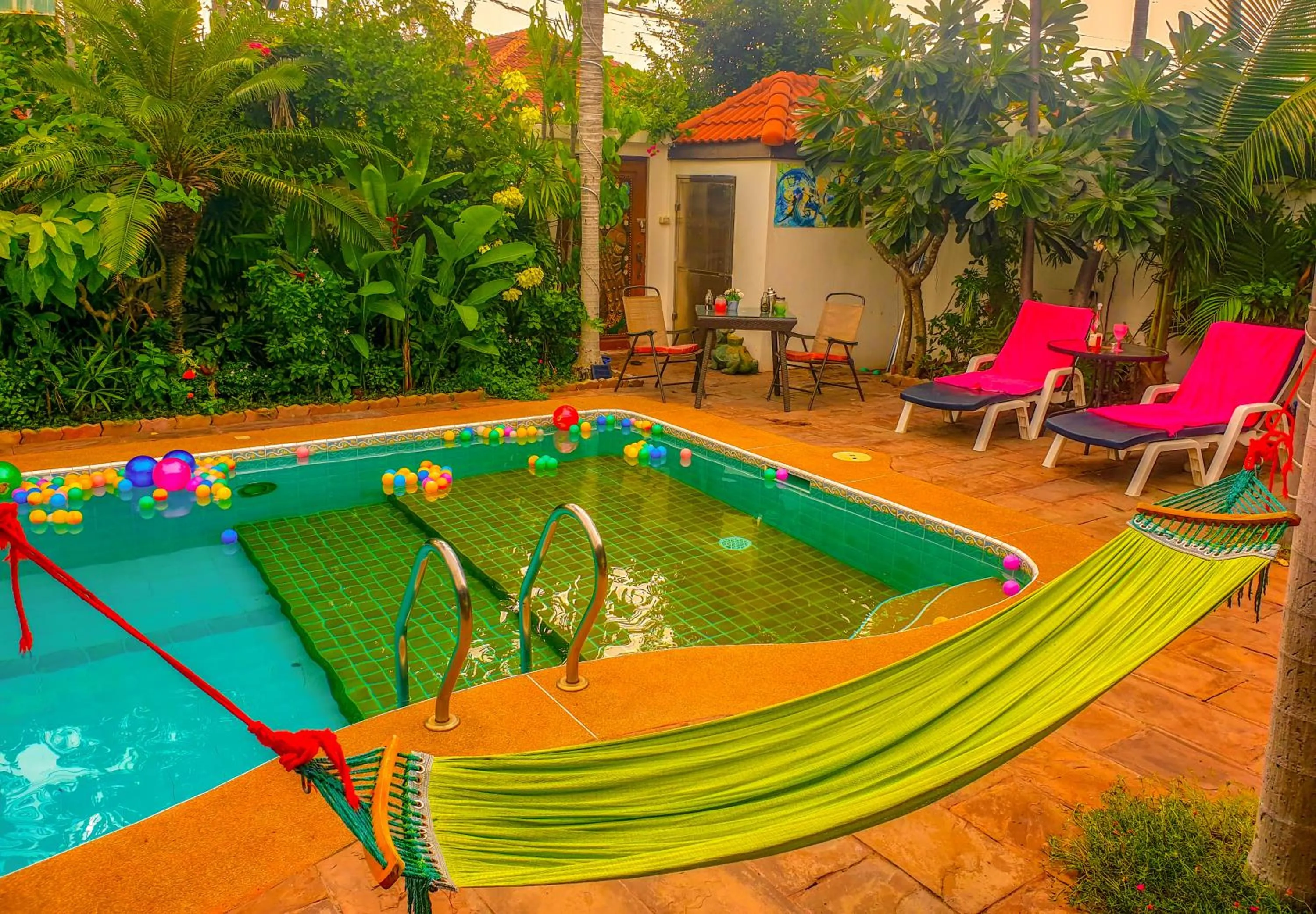 Patio in Siri Villas Pattaya