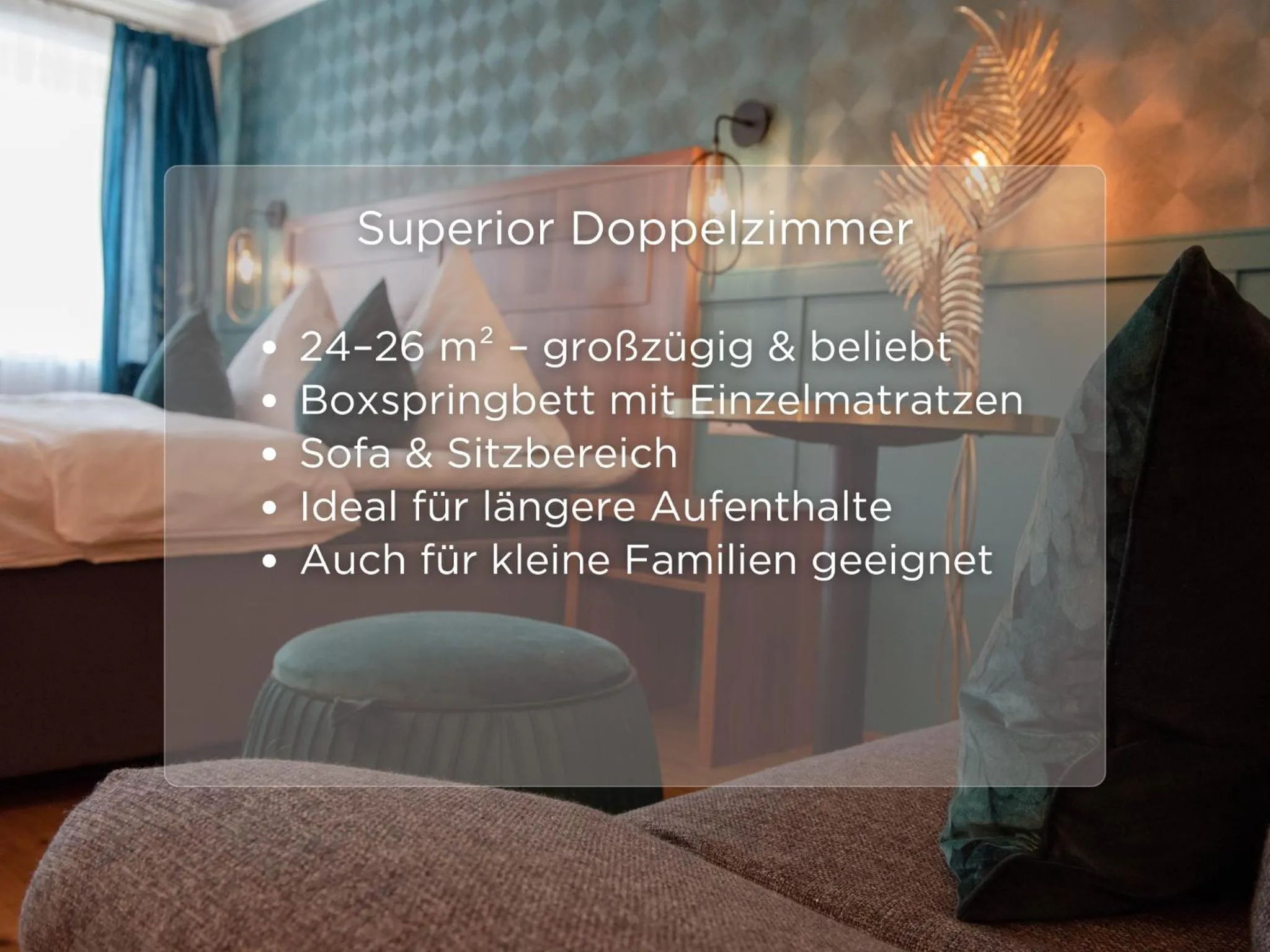 Bed in ZUM SCHLOSS - Boutique-Hotel