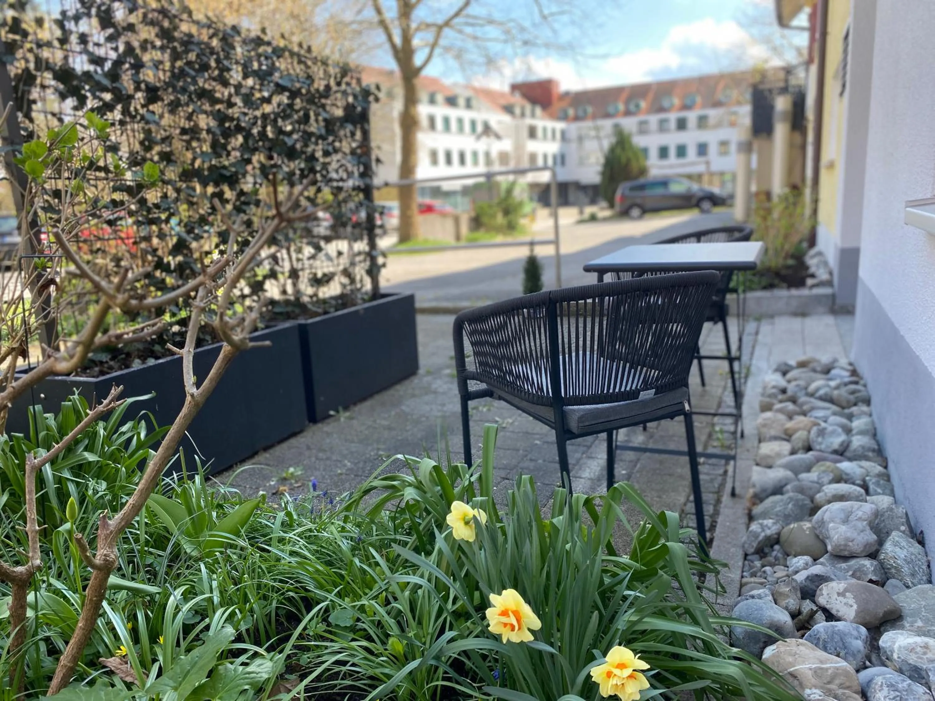 Balcony/Terrace in Boutique - Hotel Zum Schloss