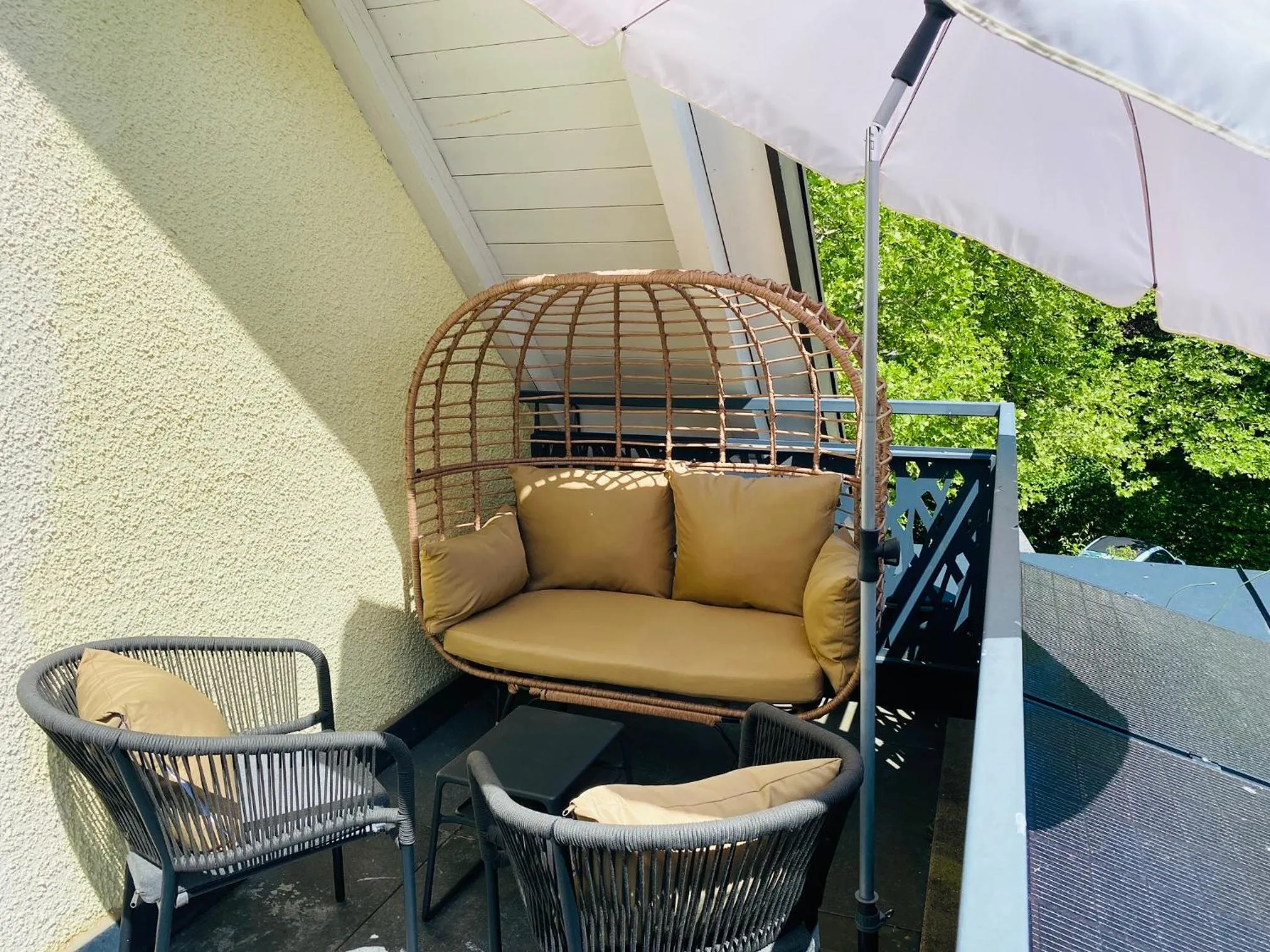 Balcony/Terrace in Boutique - Hotel Zum Schloss