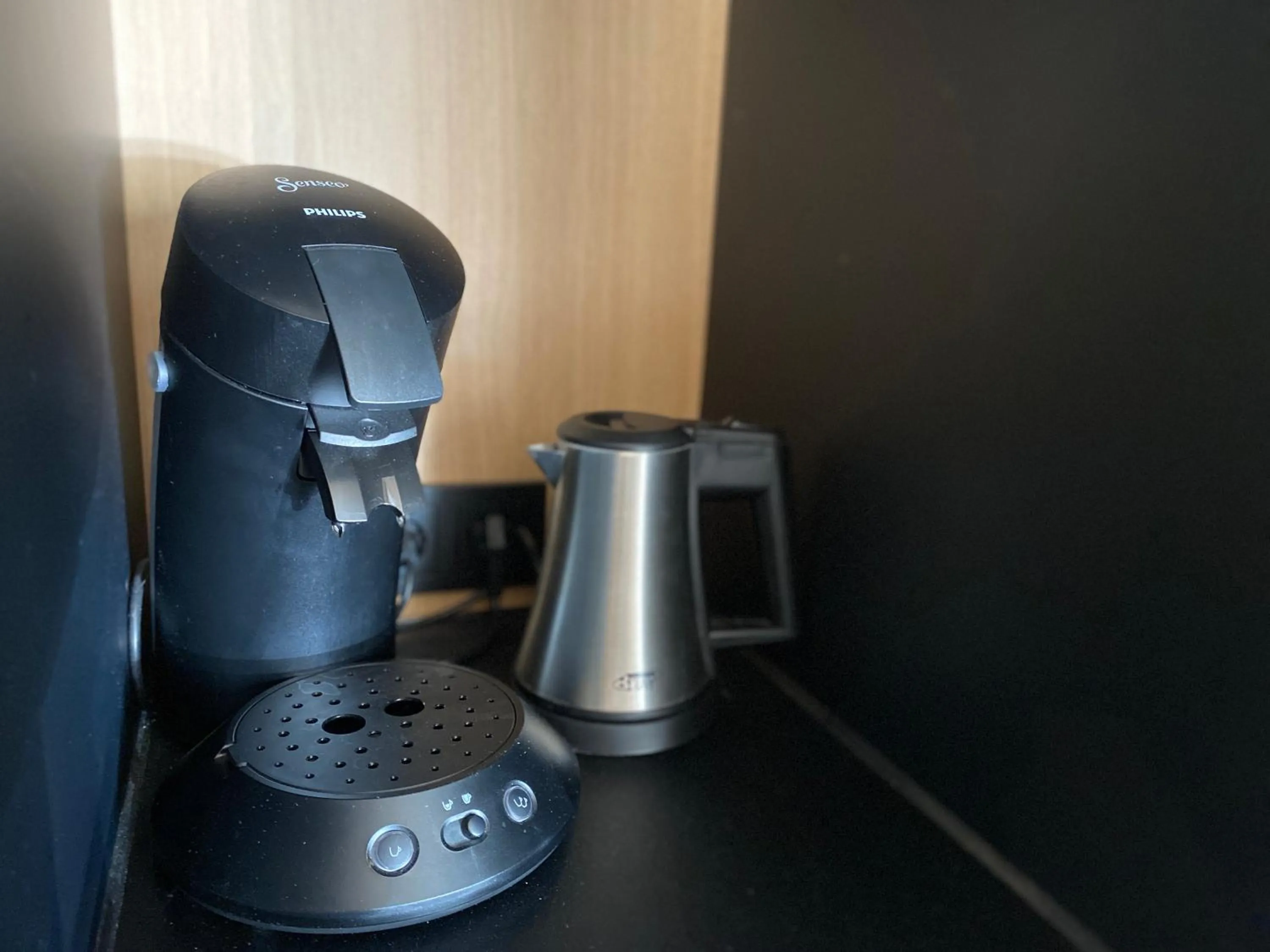 Coffee/tea facilities in Boutique - Hotel Zum Schloss