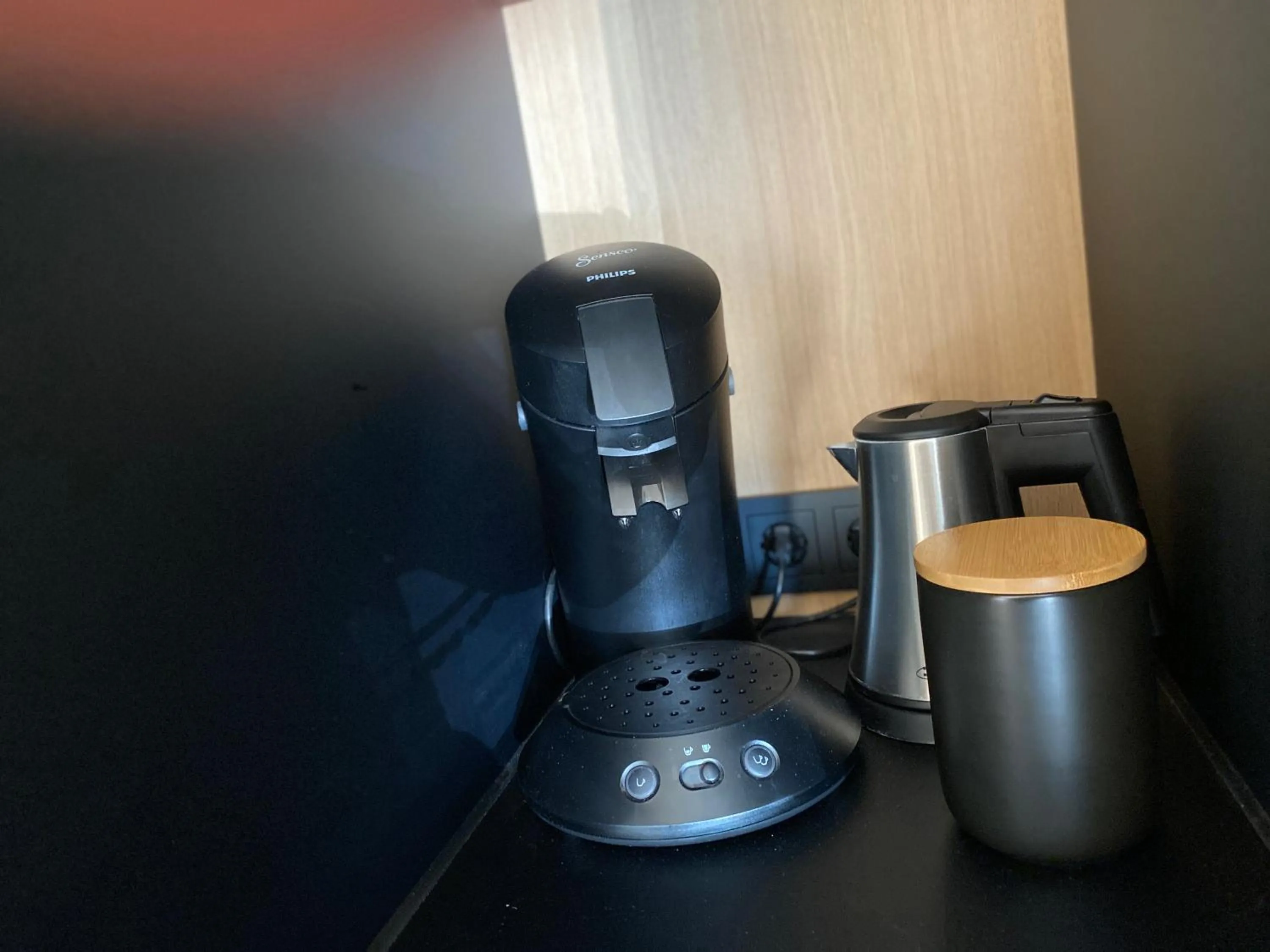 Coffee/tea facilities in Boutique - Hotel Zum Schloss