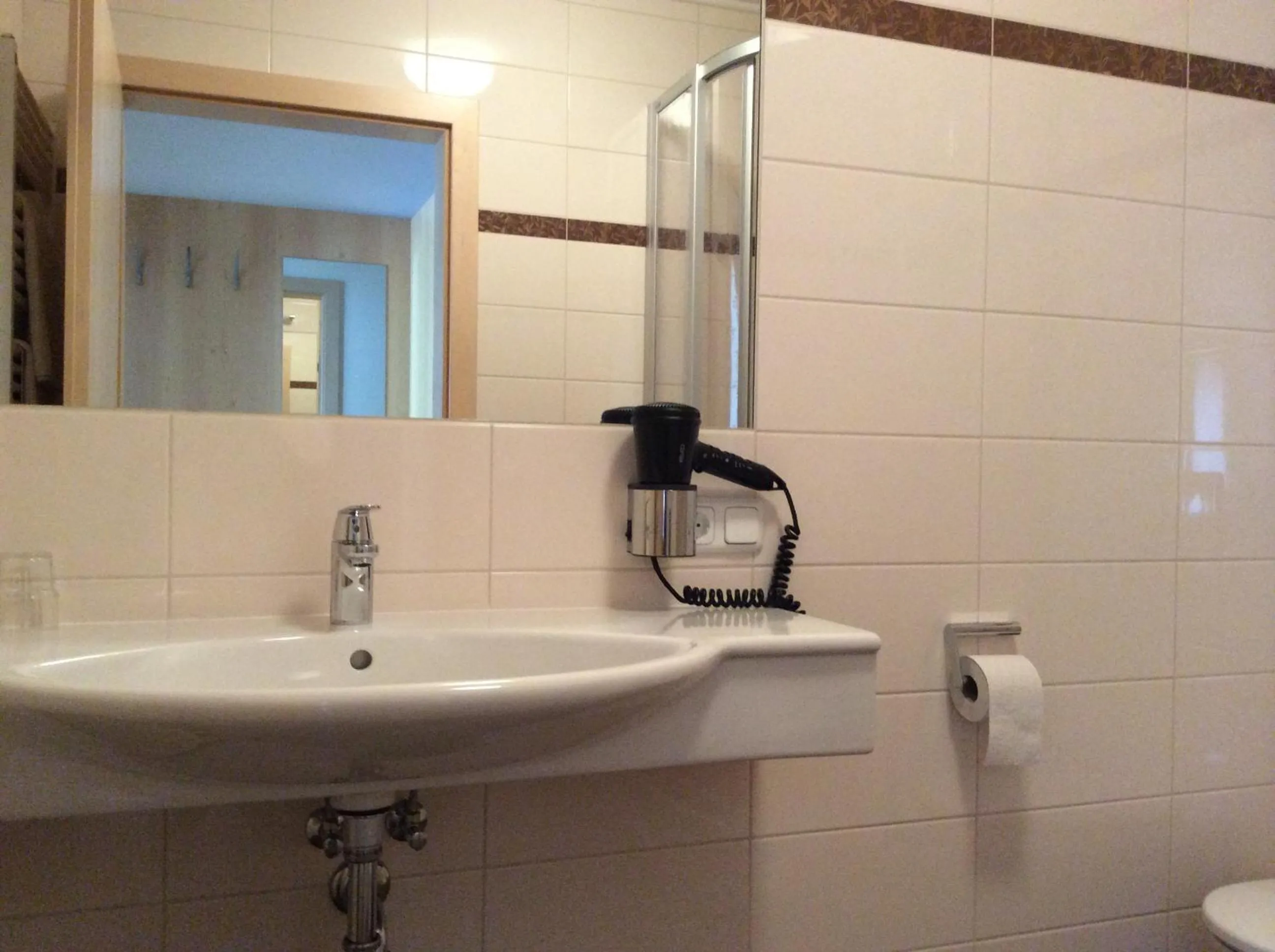 Bathroom in Zimmervermietung Babsy