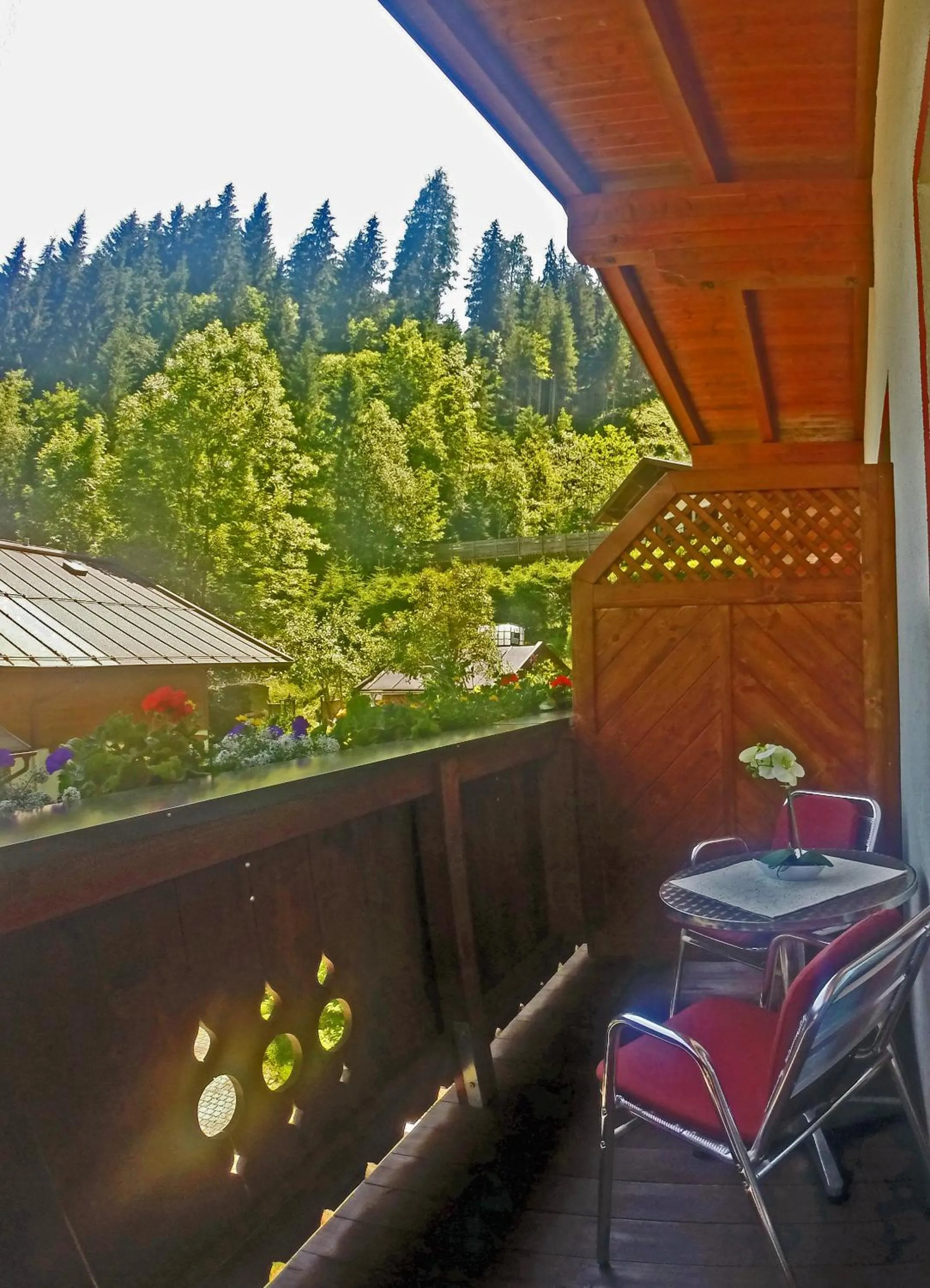 Balcony/Terrace in Zimmervermietung Babsy