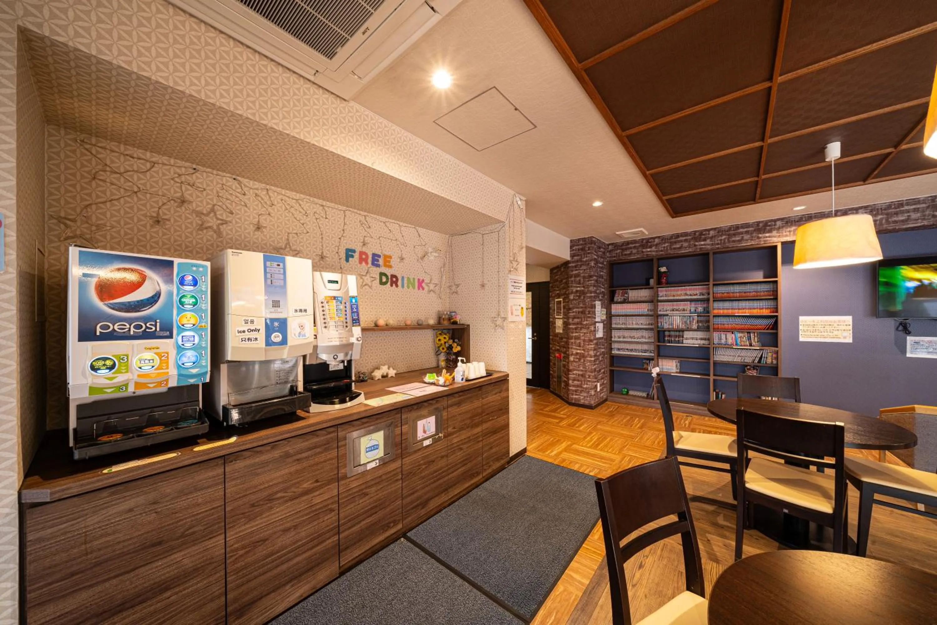 Lobby or reception in BEPPU HOSTEL U&T