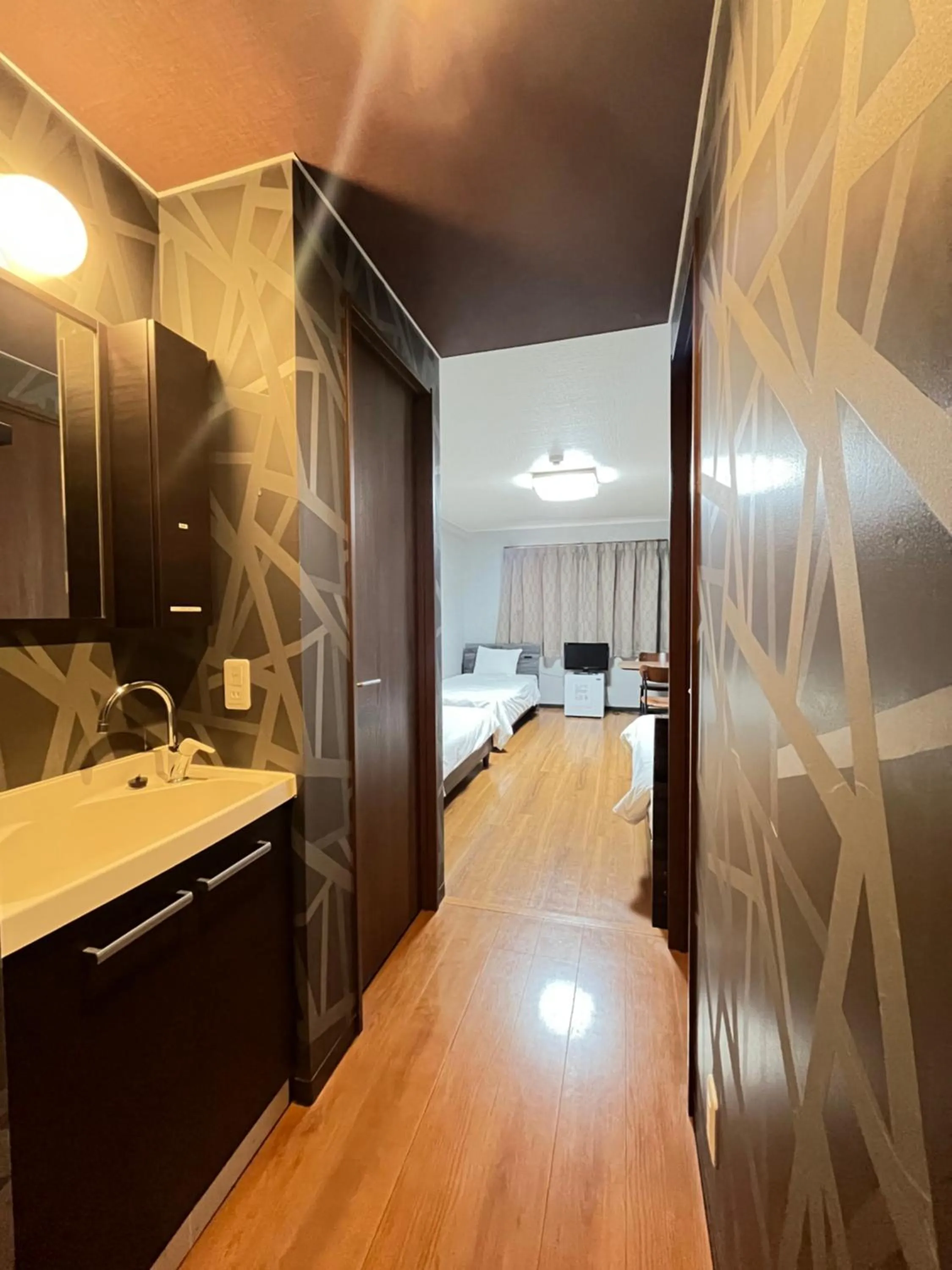 Shower, Bed in BEPPU HOSTEL U&T