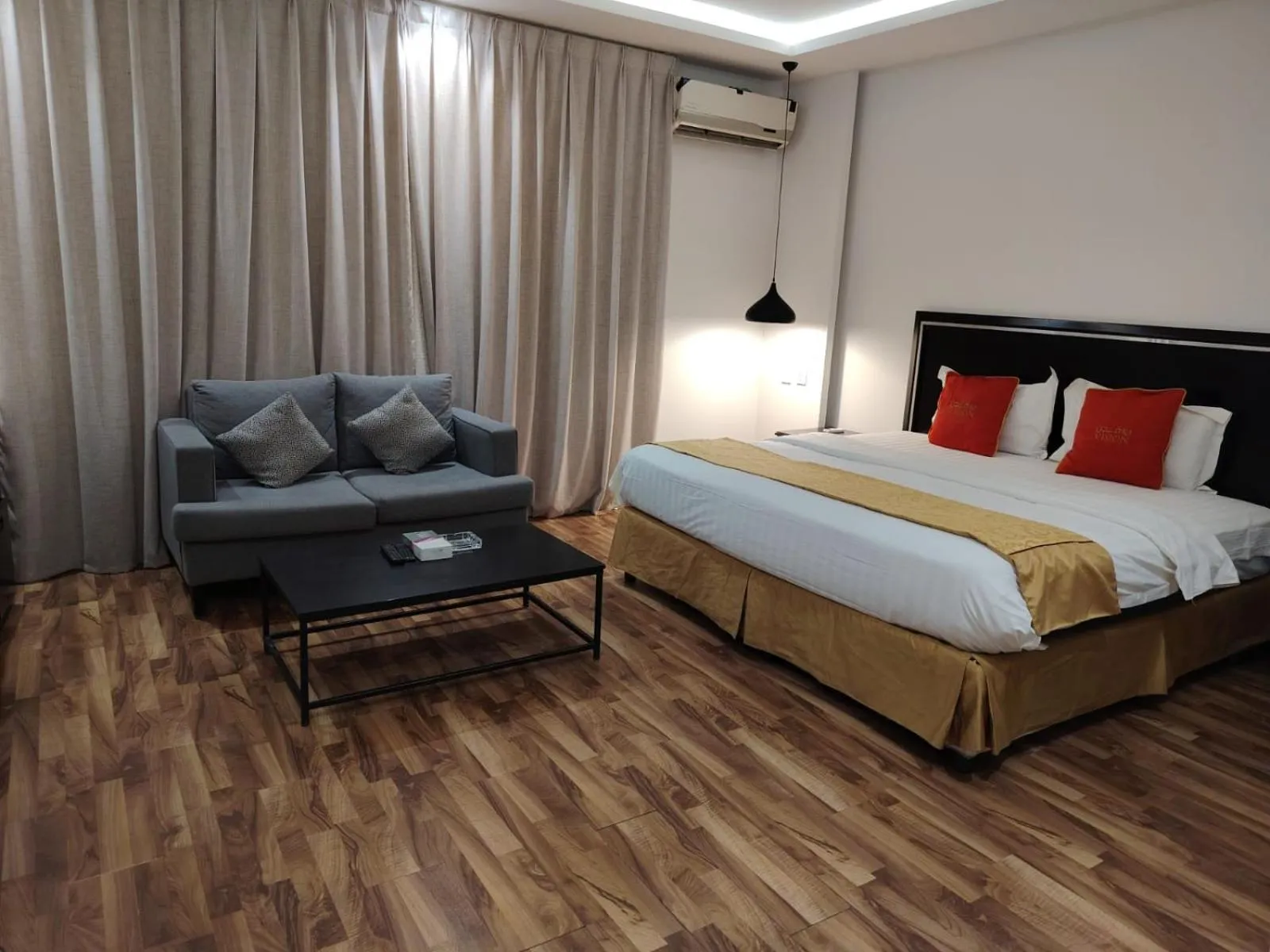 Bed in فيجن للشقق المخدومة ــ اقتصادي