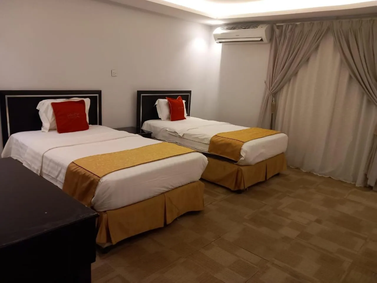 Bed in فيجن للشقق المخدومة ــ اقتصادي