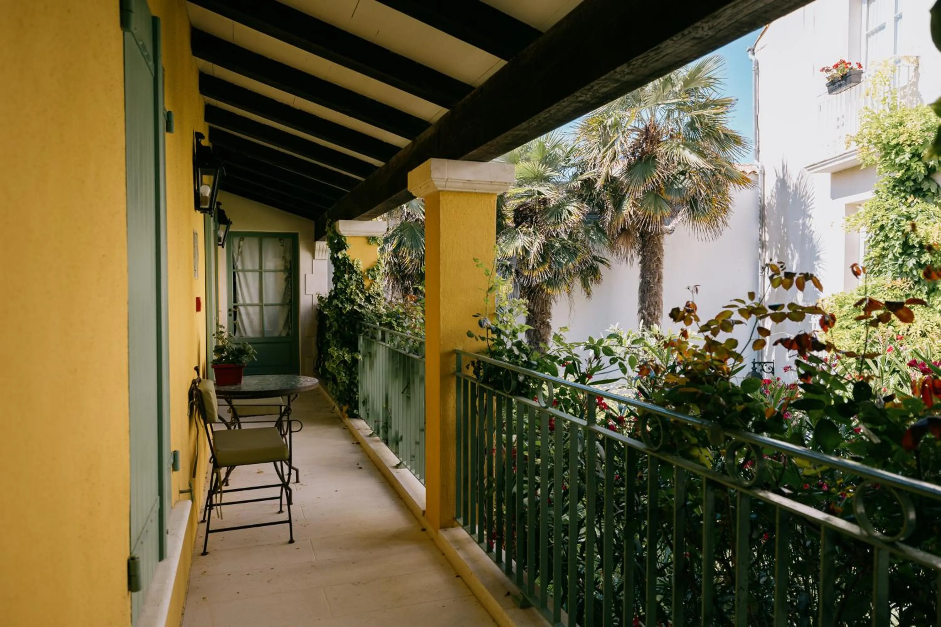Garden in Hôtel de Toiras