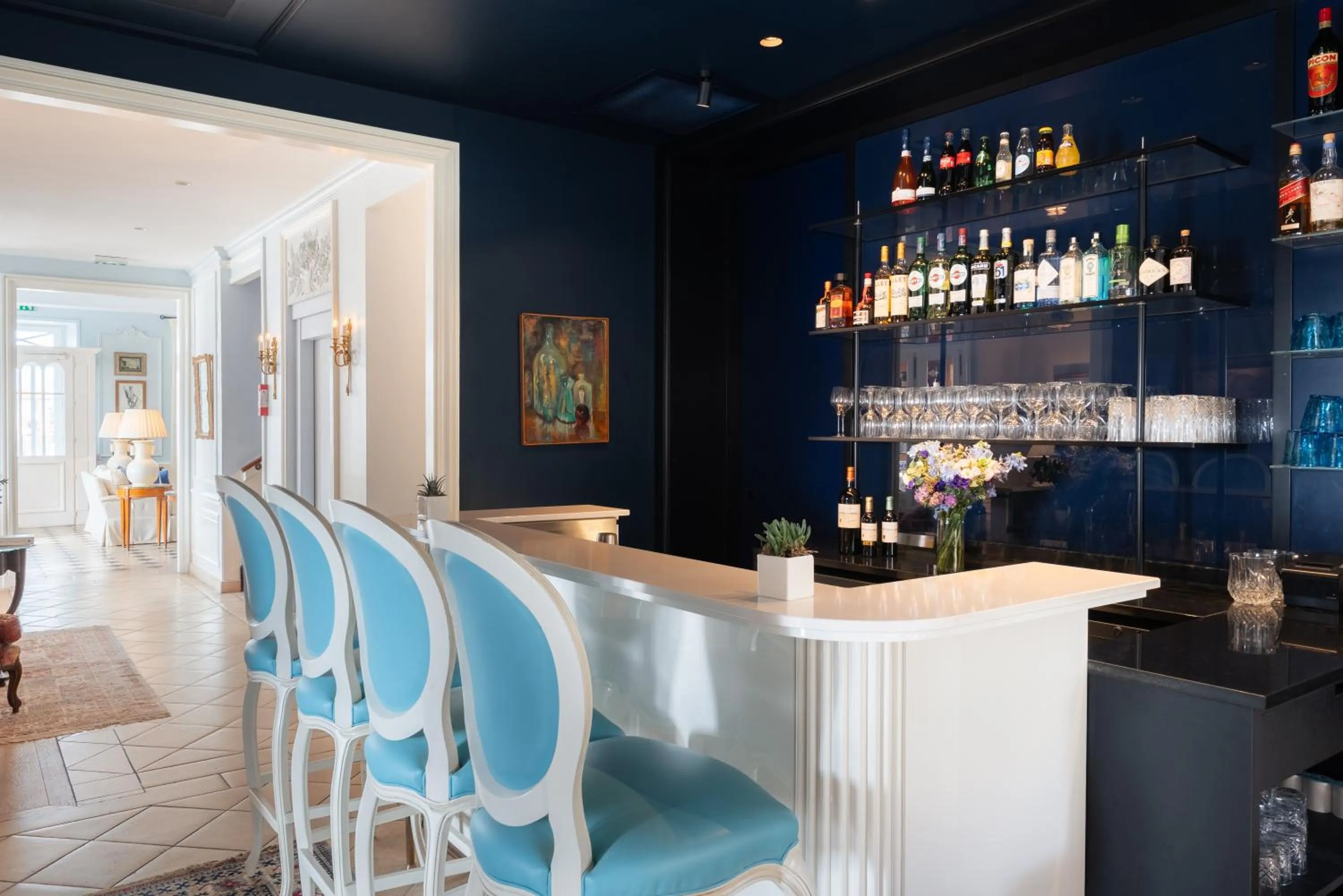Lounge or bar in Hôtel de Toiras