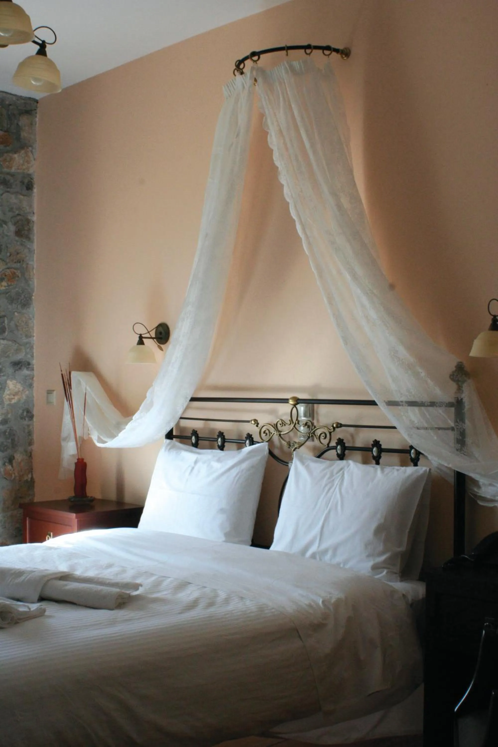 Bed in Karyatis Resort