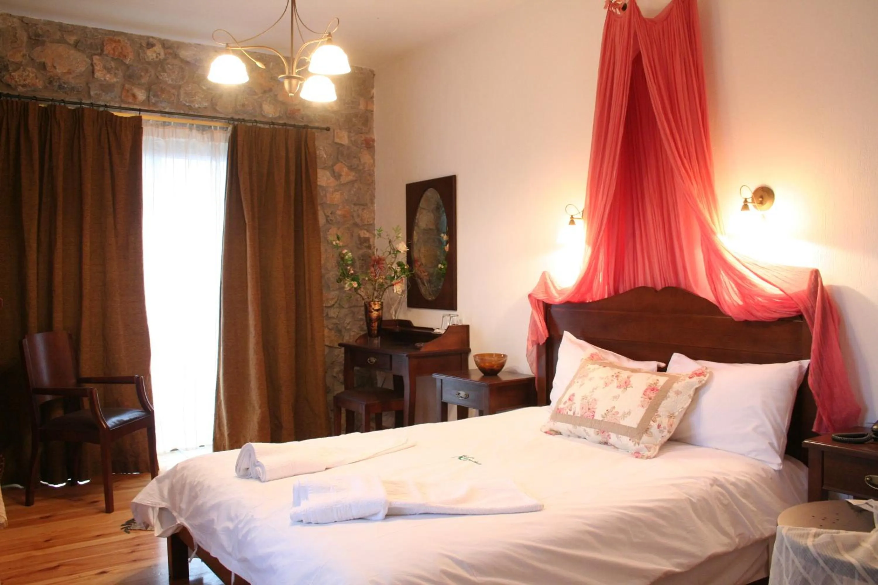 Bed in Karyatis Resort