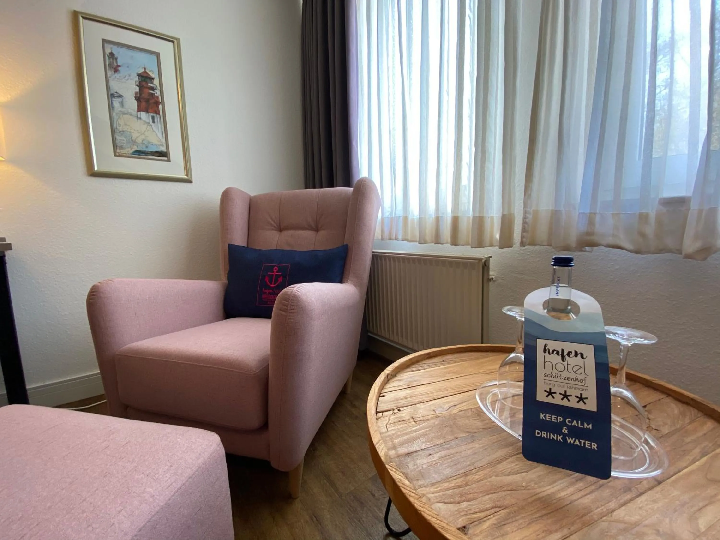 Seating area in Hafen Hotel Schützenhof