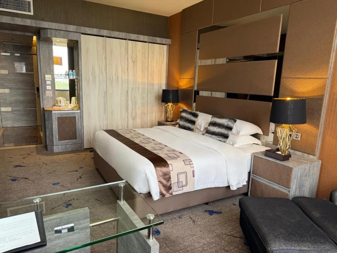 Bed in New World Suites