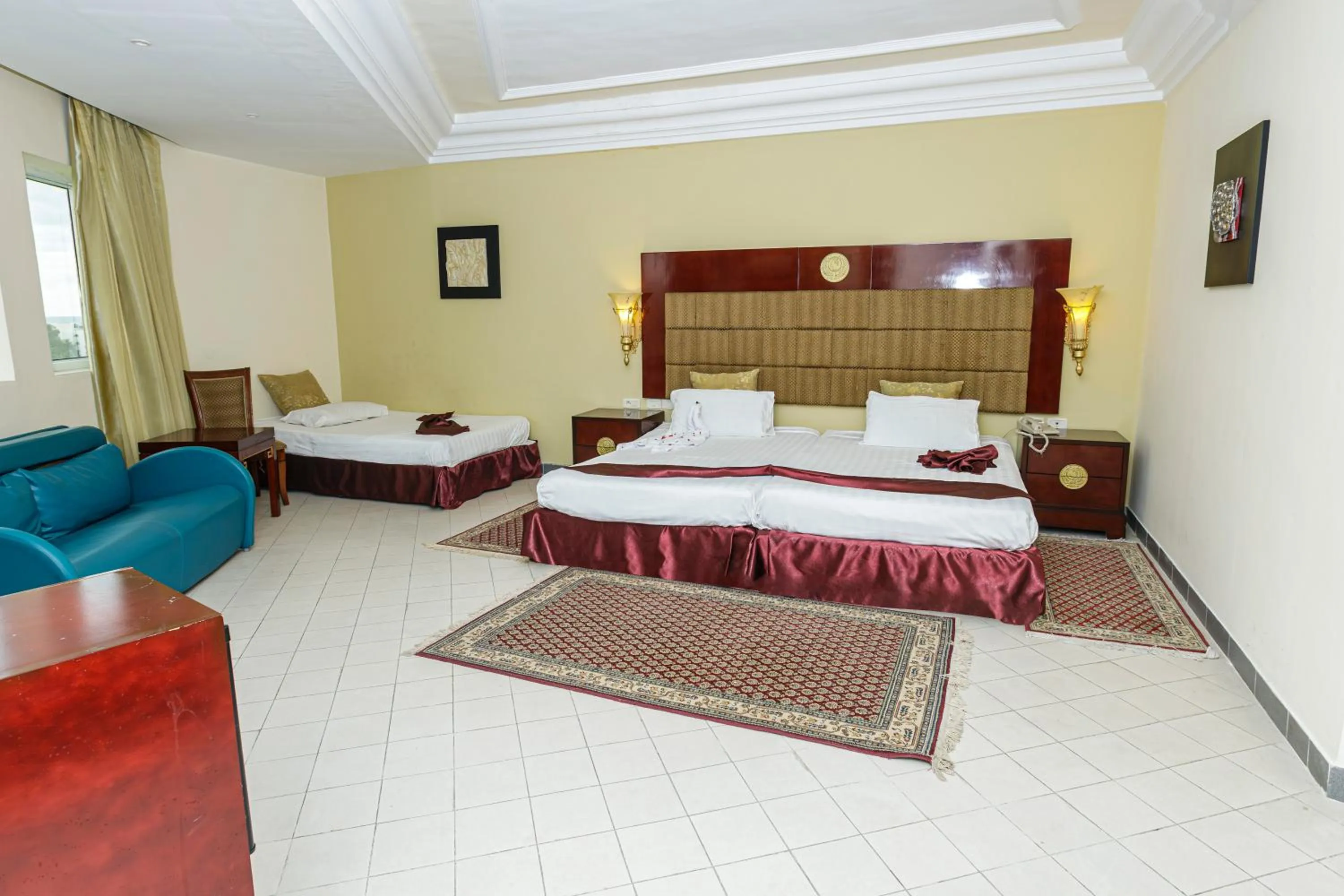 Bed in César Palace Sousse