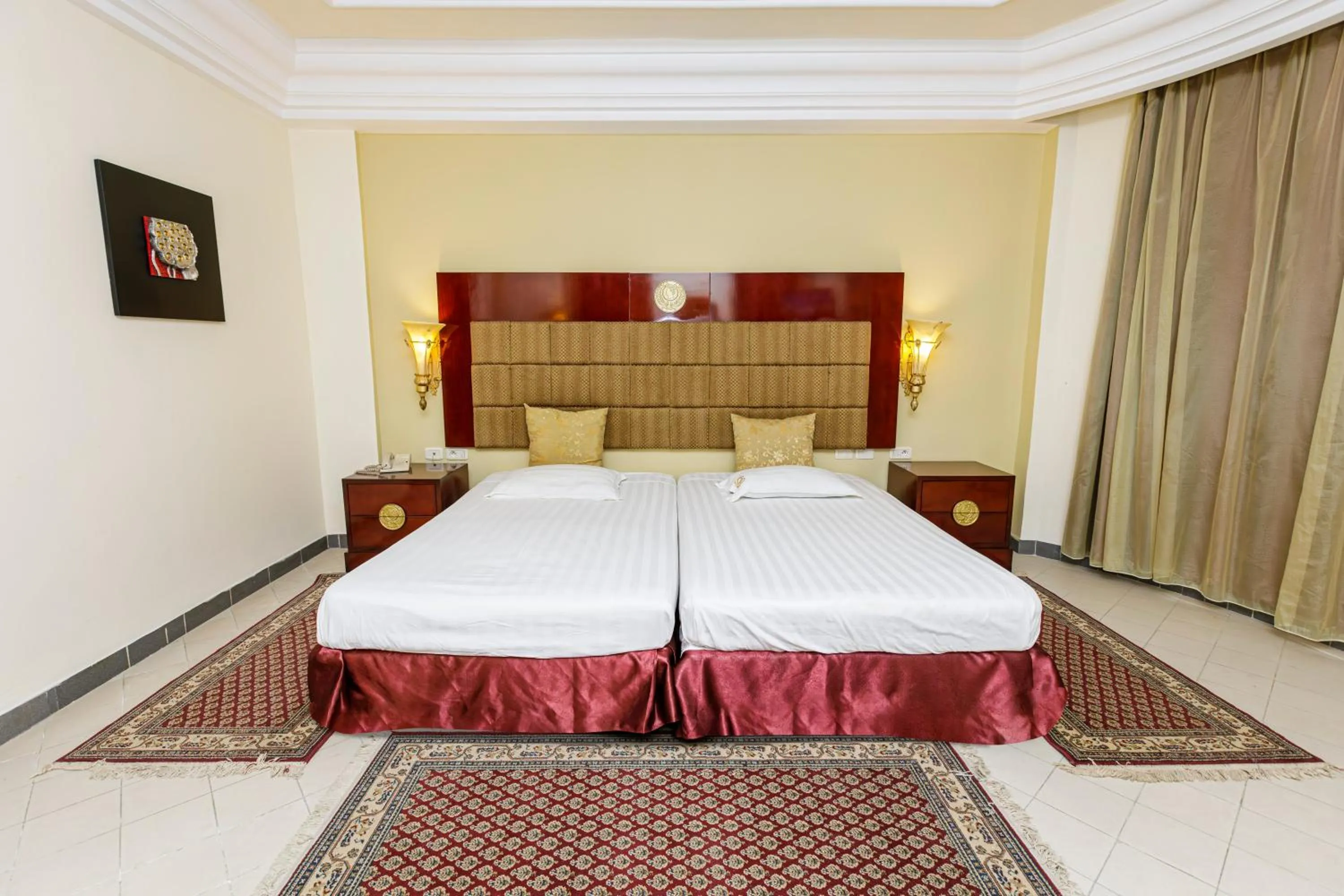 Bed in César Palace Sousse