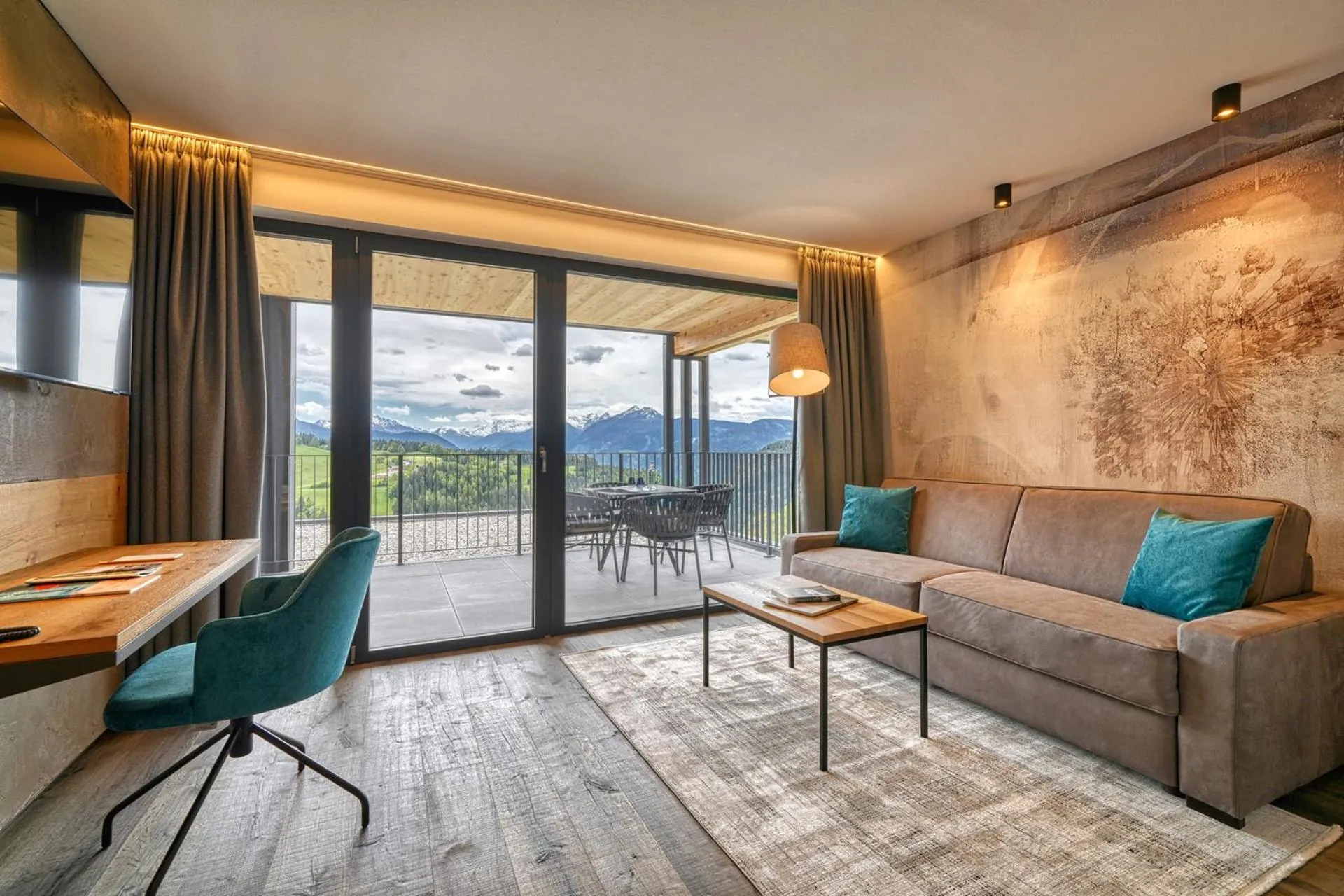 Natural landscape in Hotel Avelina