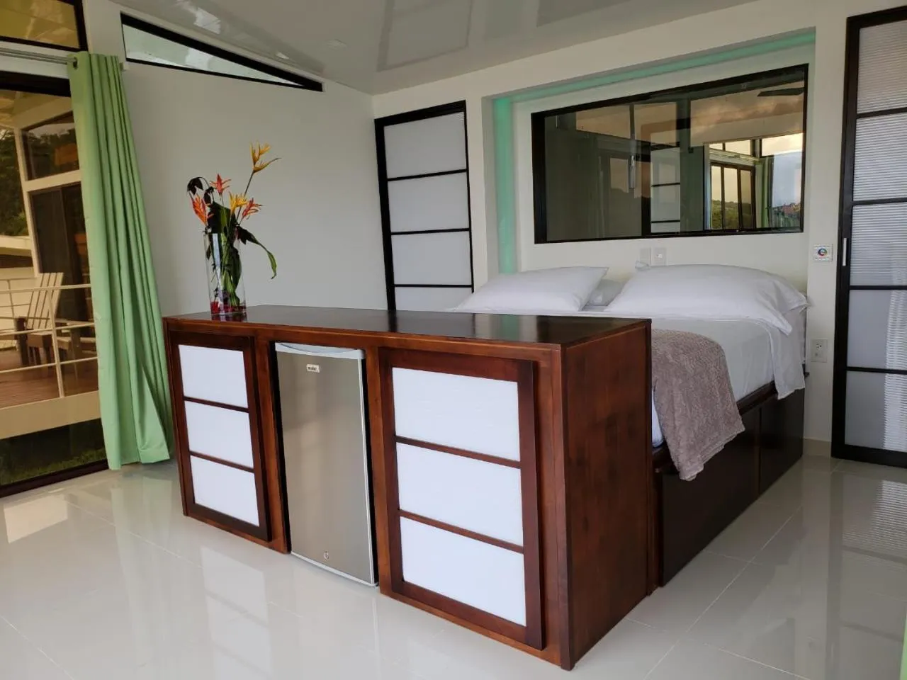 Bed in Hotel Laguna Arenal