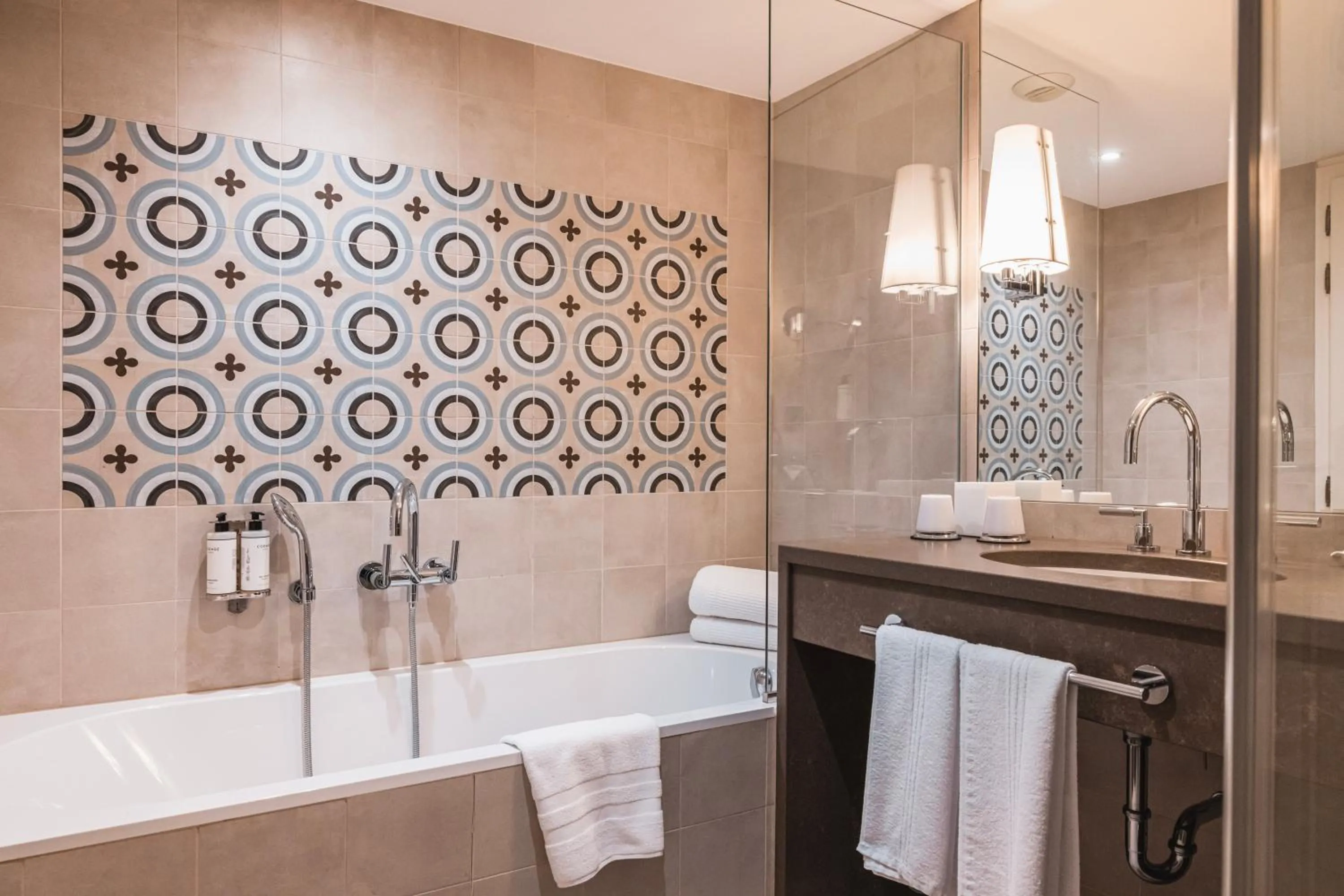 Bathroom in Cour du Corbeau Hotel Strasbourg - MGallery Collection