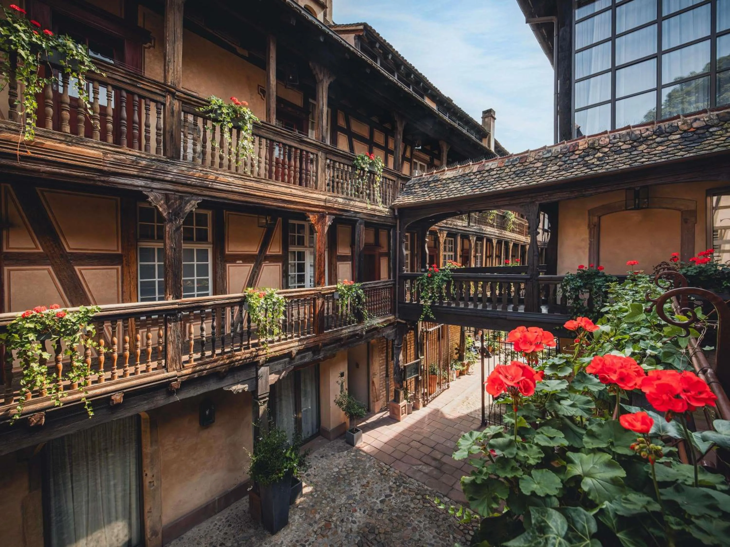 Property building in Cour du Corbeau Hotel Strasbourg - MGallery Collection