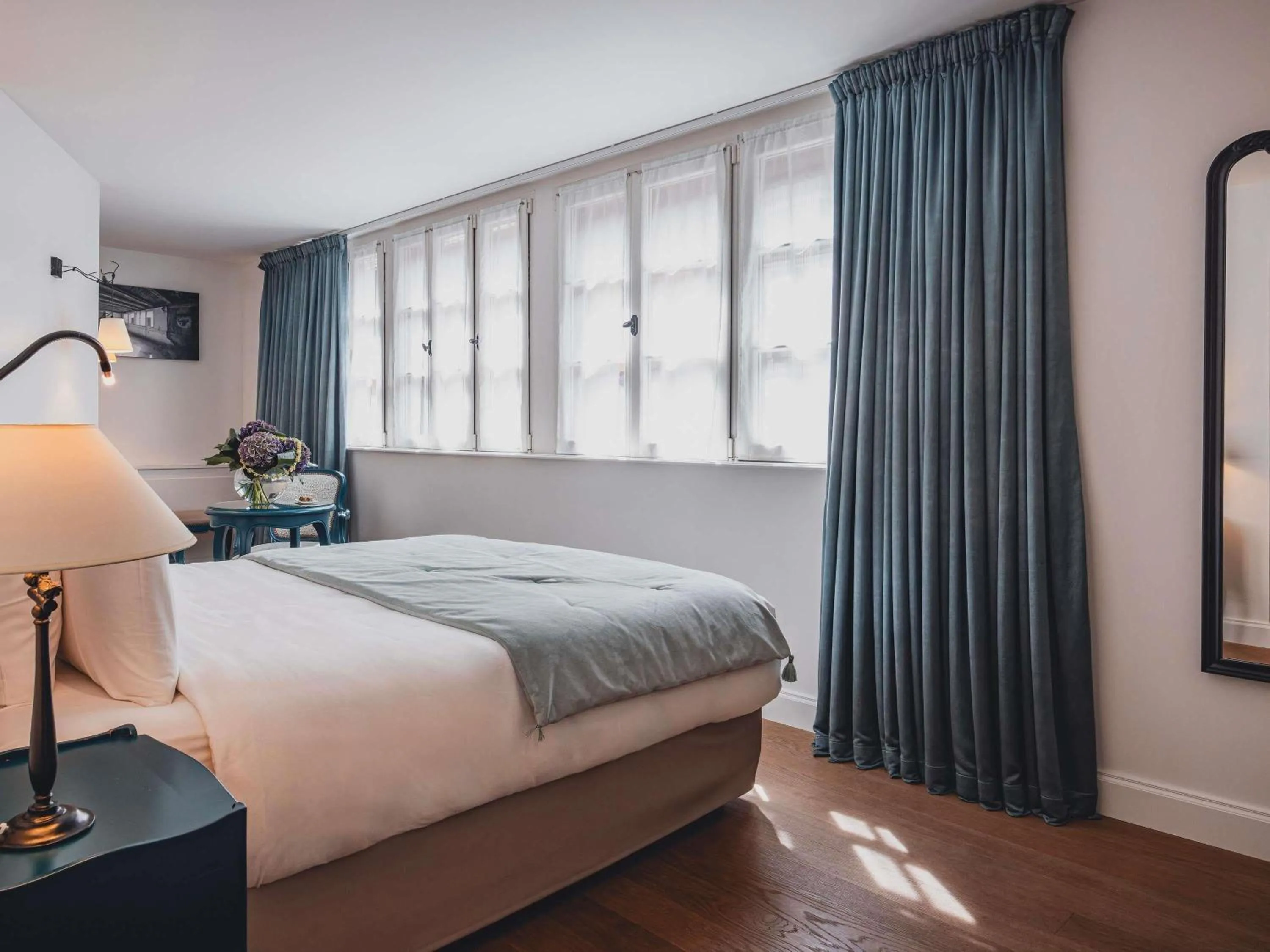 Bedroom, Bed in Cour du Corbeau Hotel Strasbourg - MGallery Collection