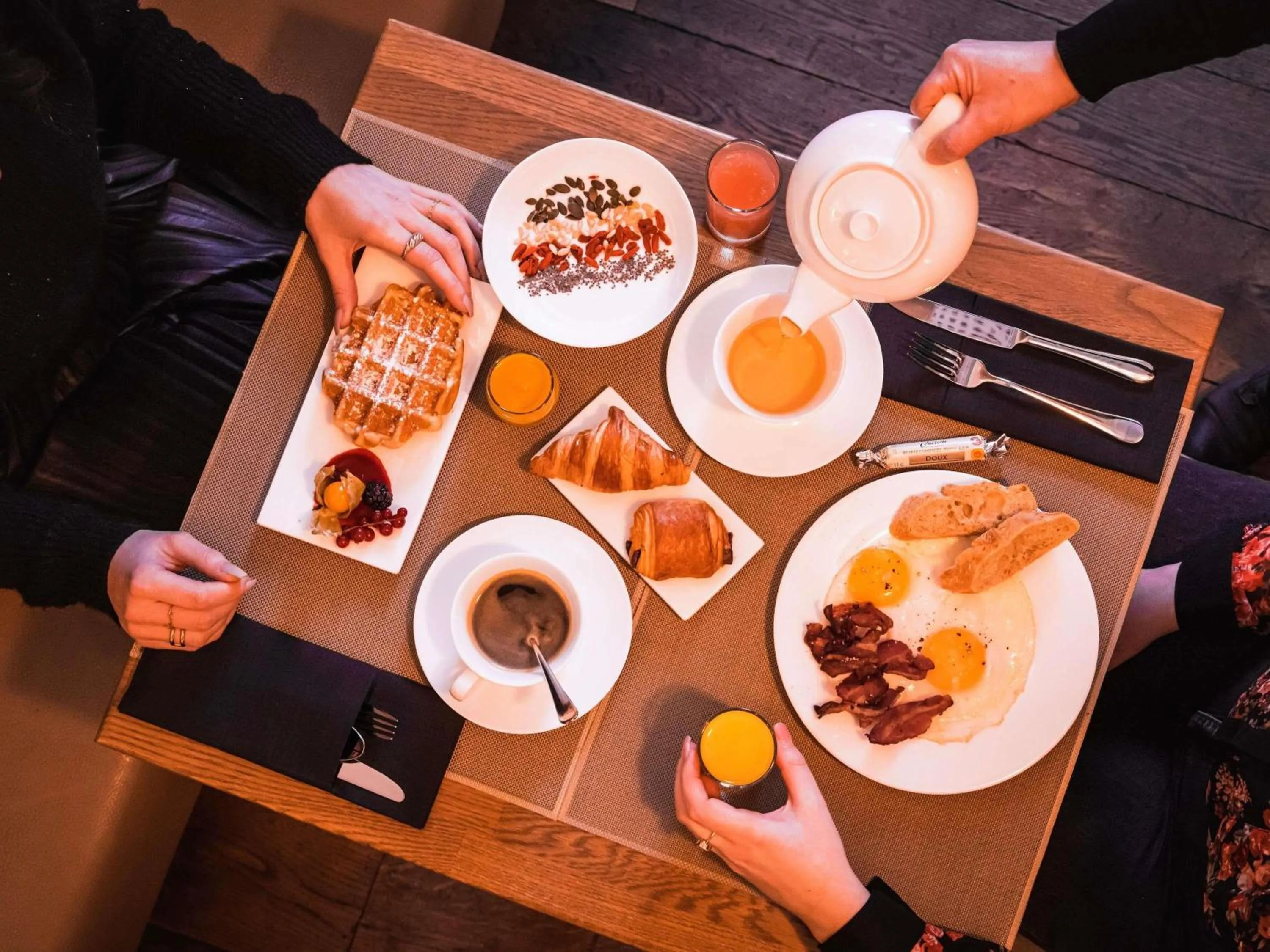 Breakfast in Cour du Corbeau Hotel Strasbourg - MGallery Collection