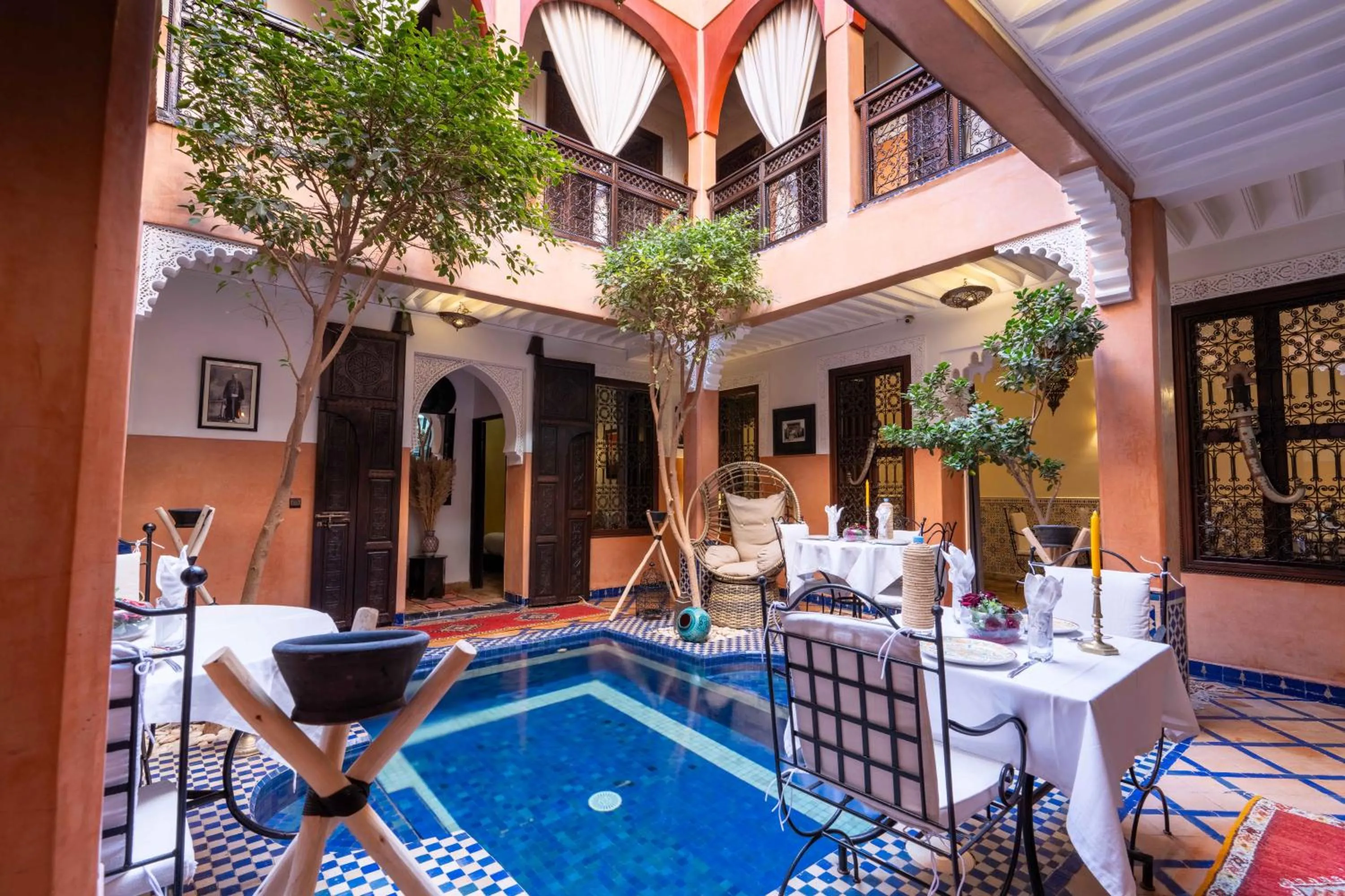 Patio in Riad Alaka
