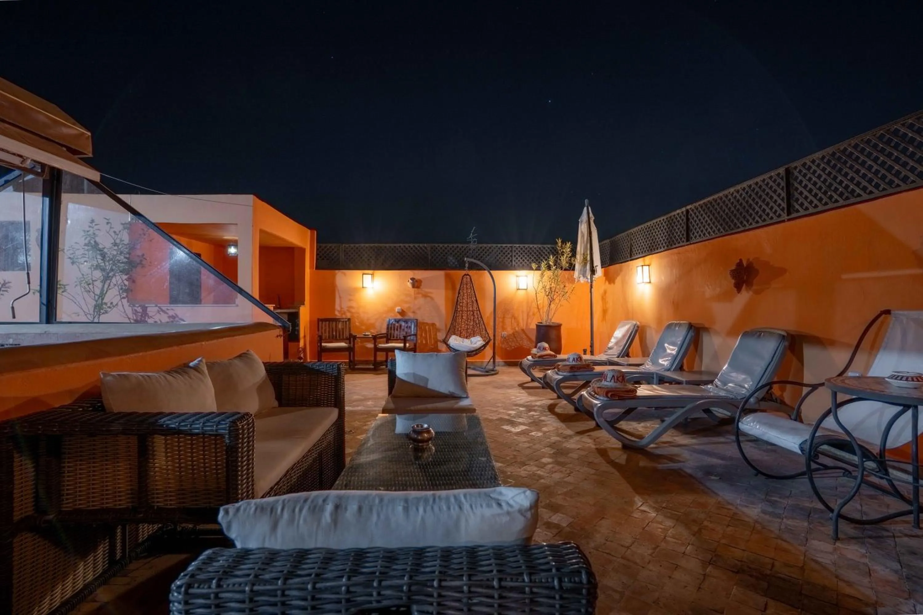 Patio in Riad Alaka