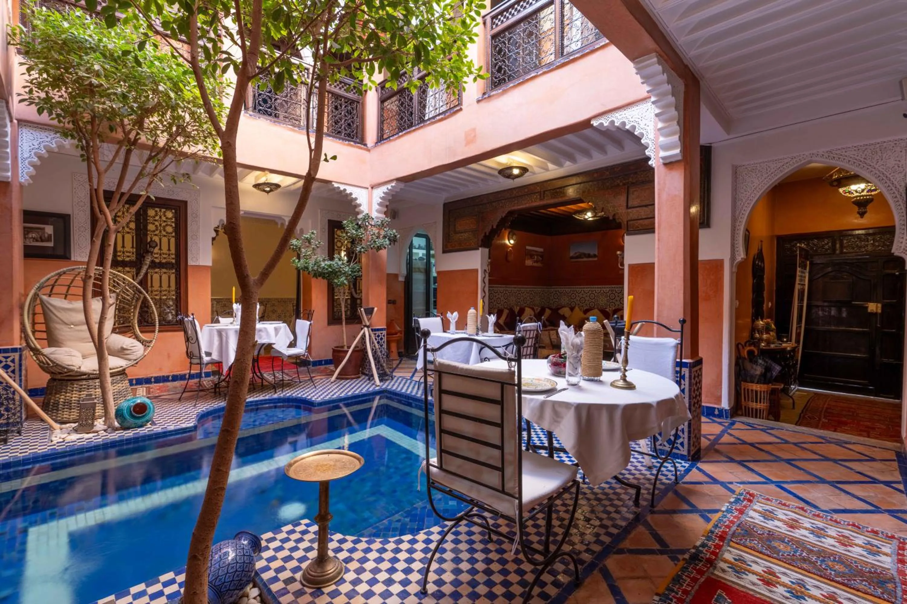 Patio in Riad Alaka