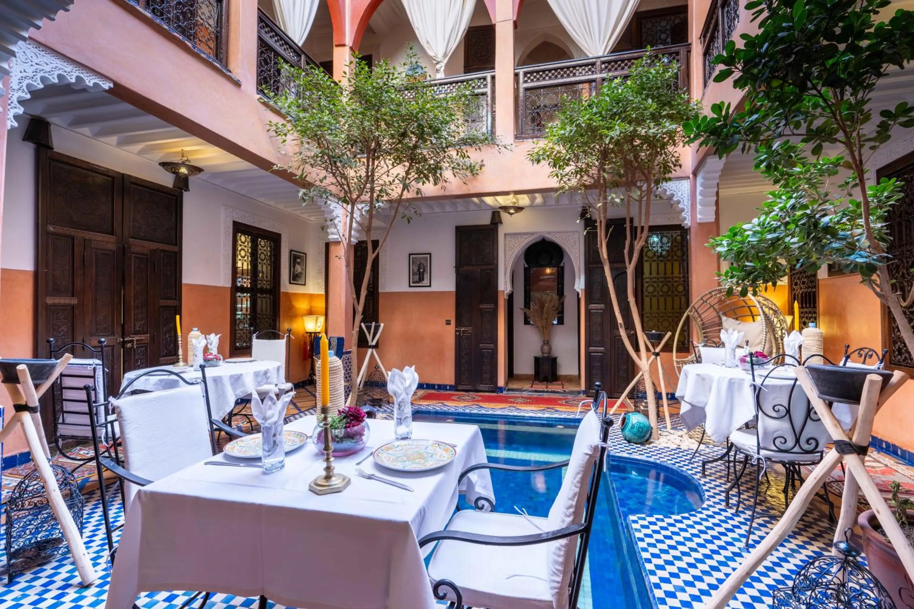 Patio in Riad Alaka