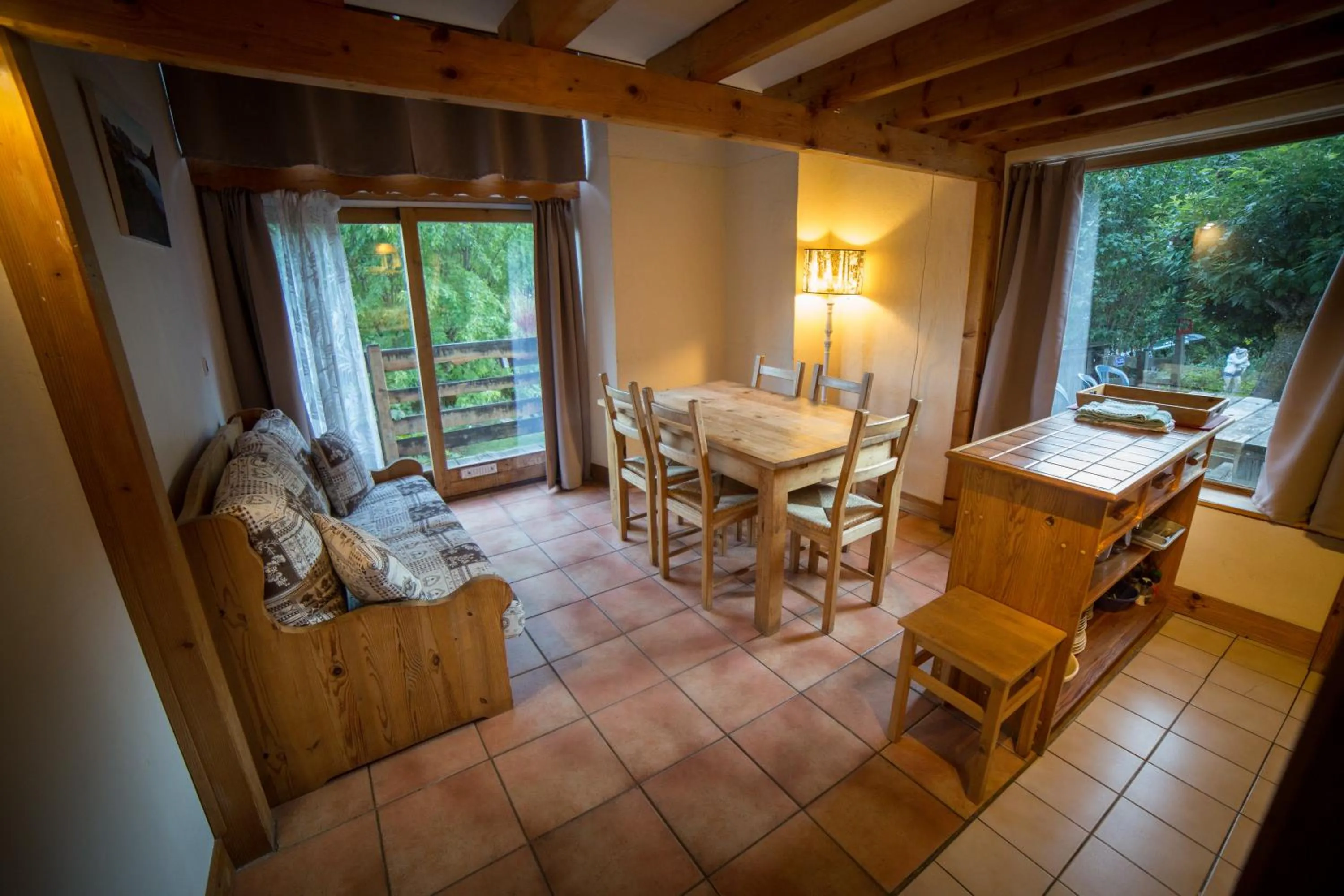 Living room in Hôtel Restaurant Gîtes Les 5 Saisons