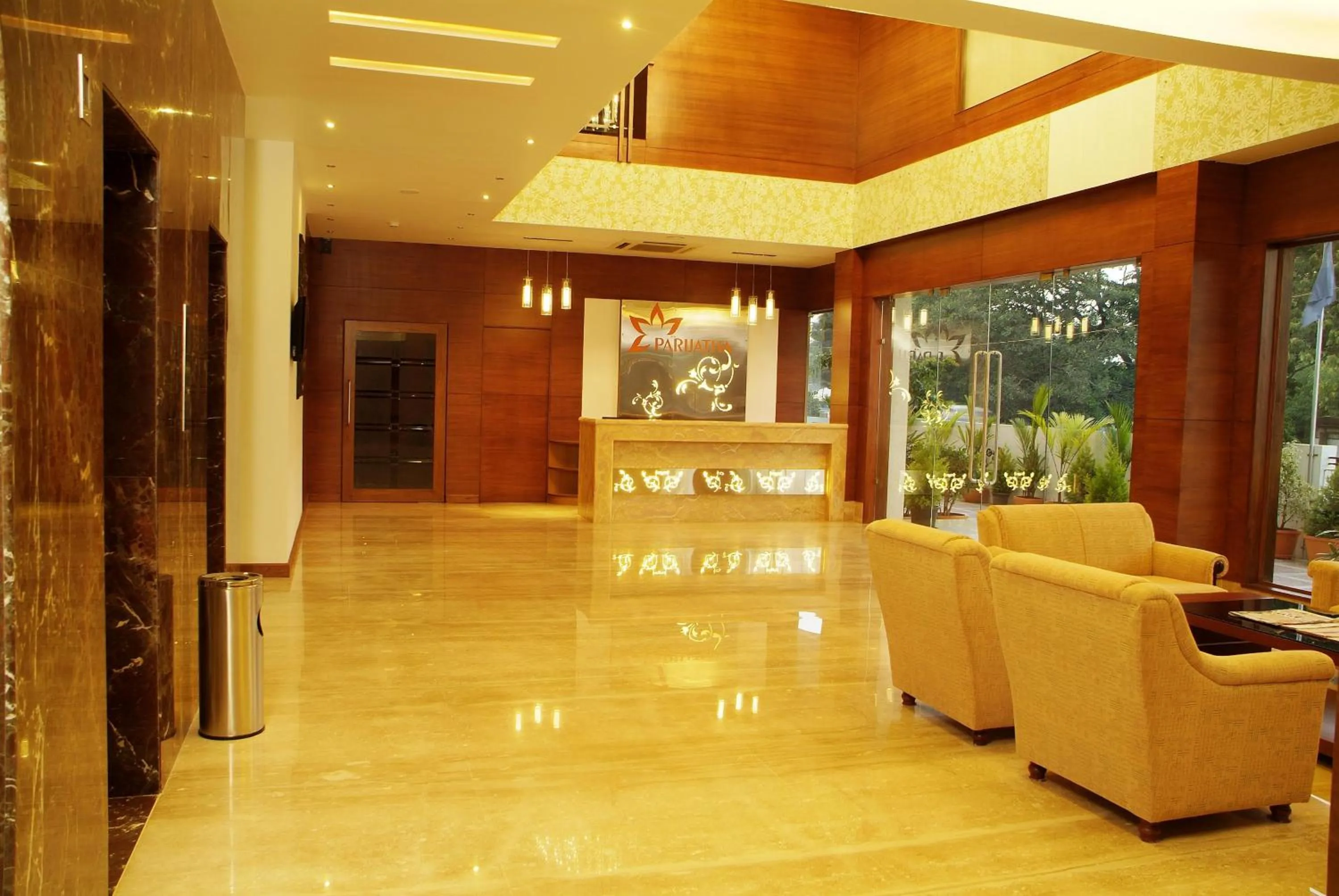 Lobby or reception in Parijatha Gateway