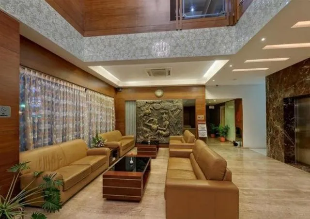 Lobby or reception in Parijatha Gateway