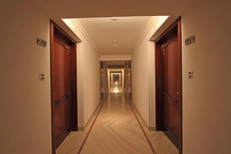 Decorative detail in Parijatha Gateway