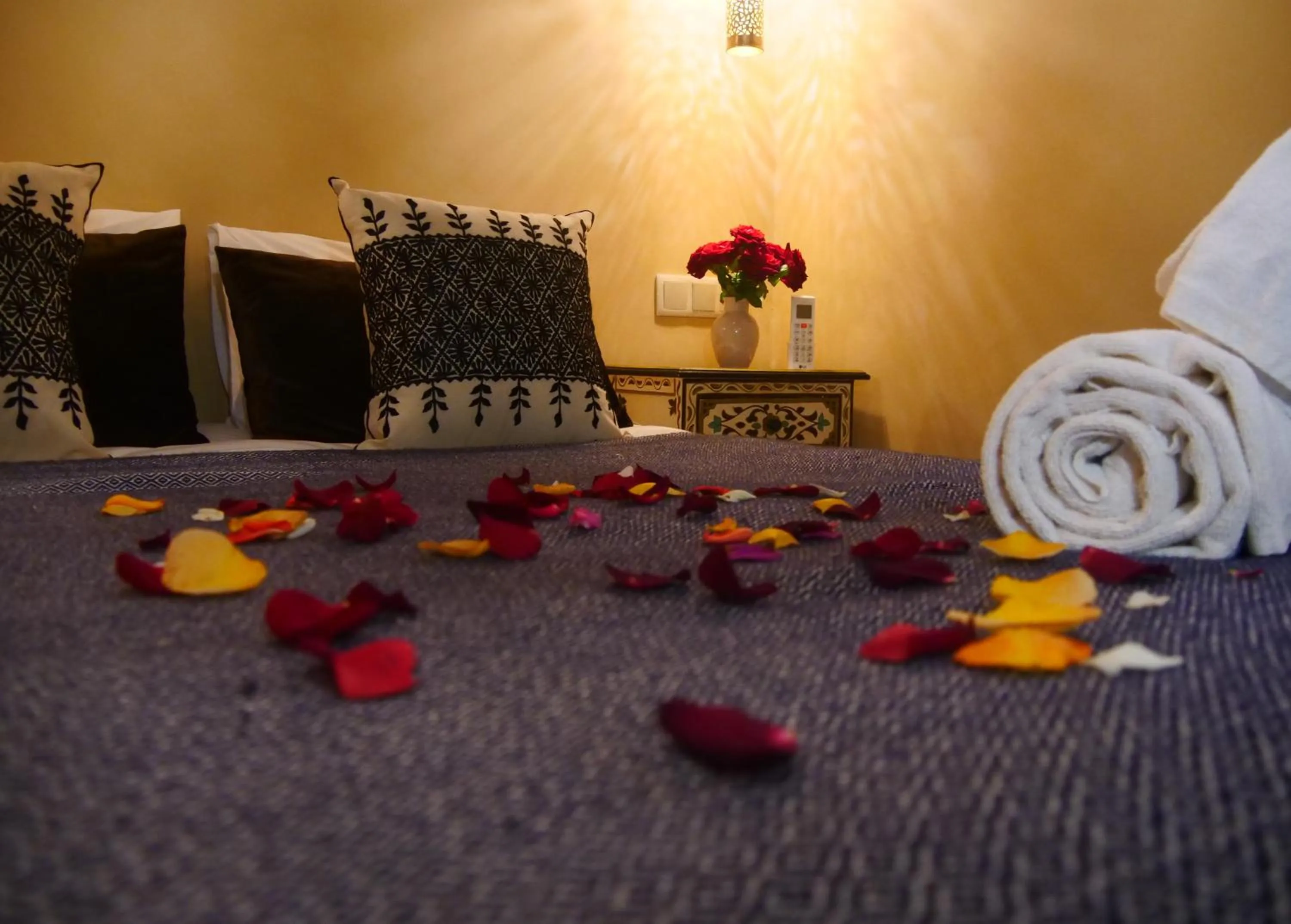 Bedroom in Riad Dalla Santa