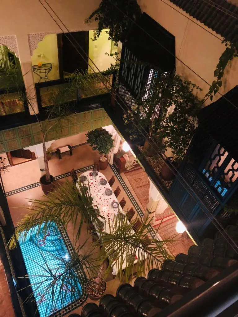 Patio in Riad Dalla Santa