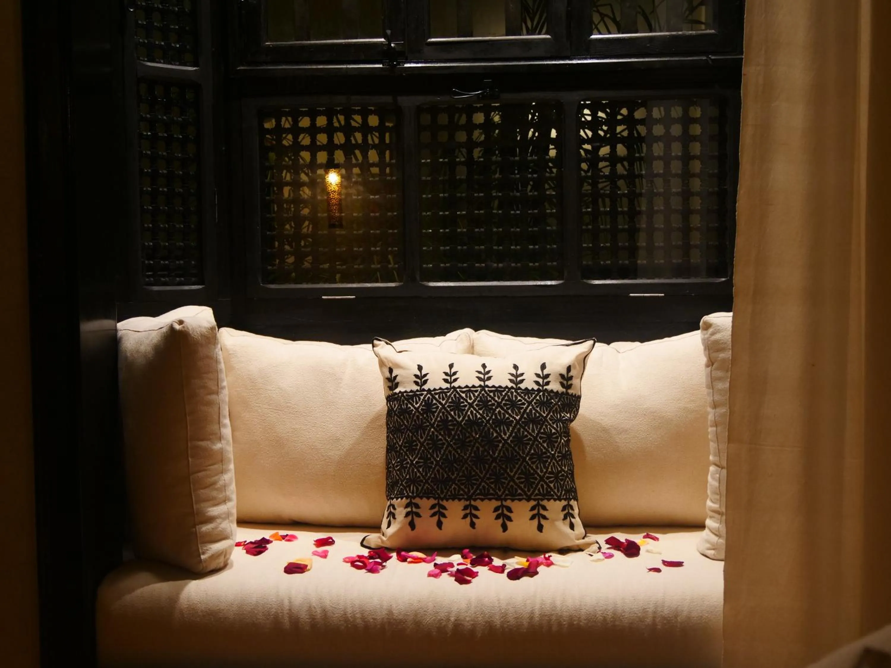 Decorative detail in Riad Dalla Santa