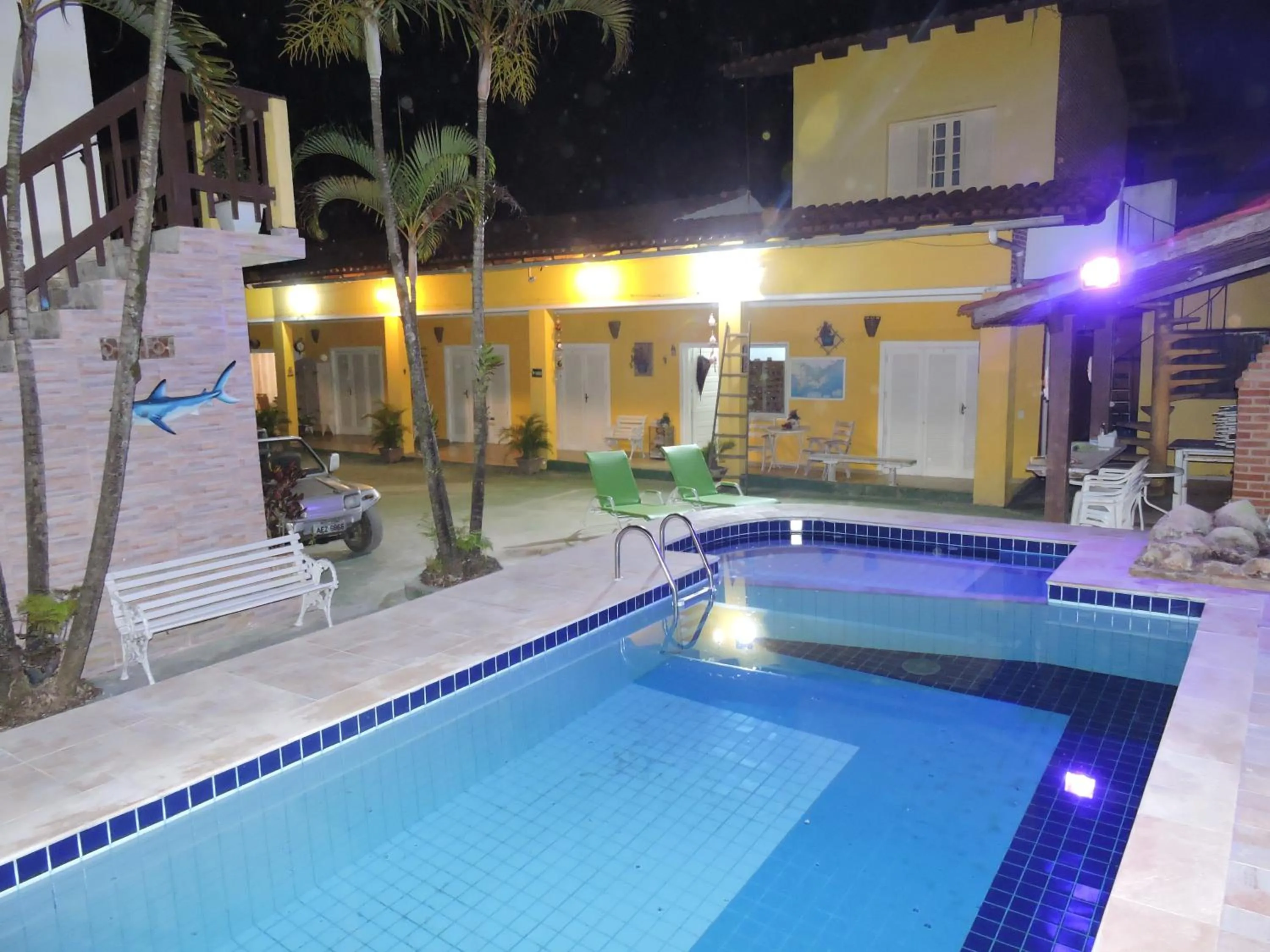 Swimming pool in Pousada Sorocotuba - Piscina Aquecida