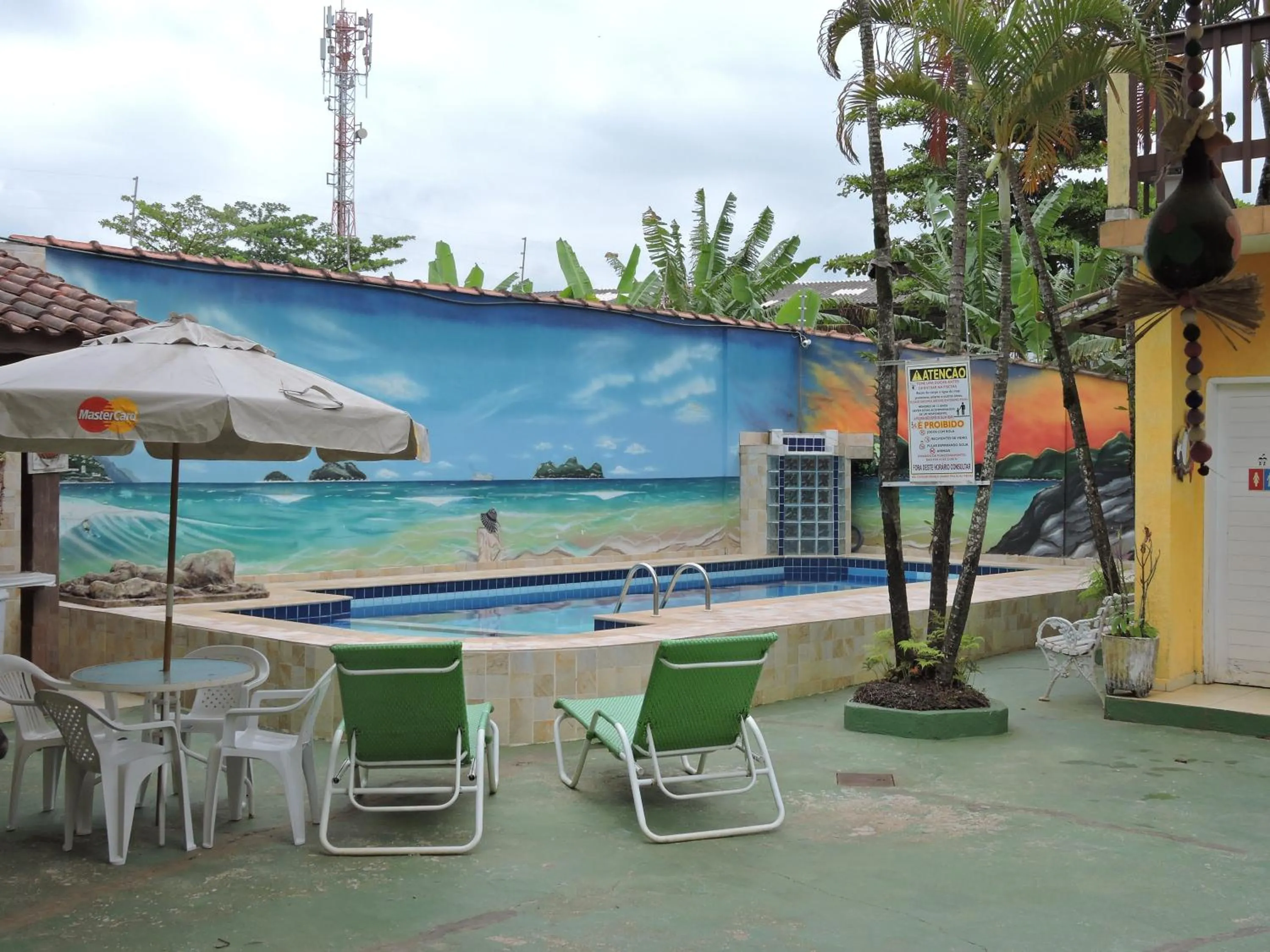 Area and facilities in Pousada Sorocotuba - Piscina Aquecida