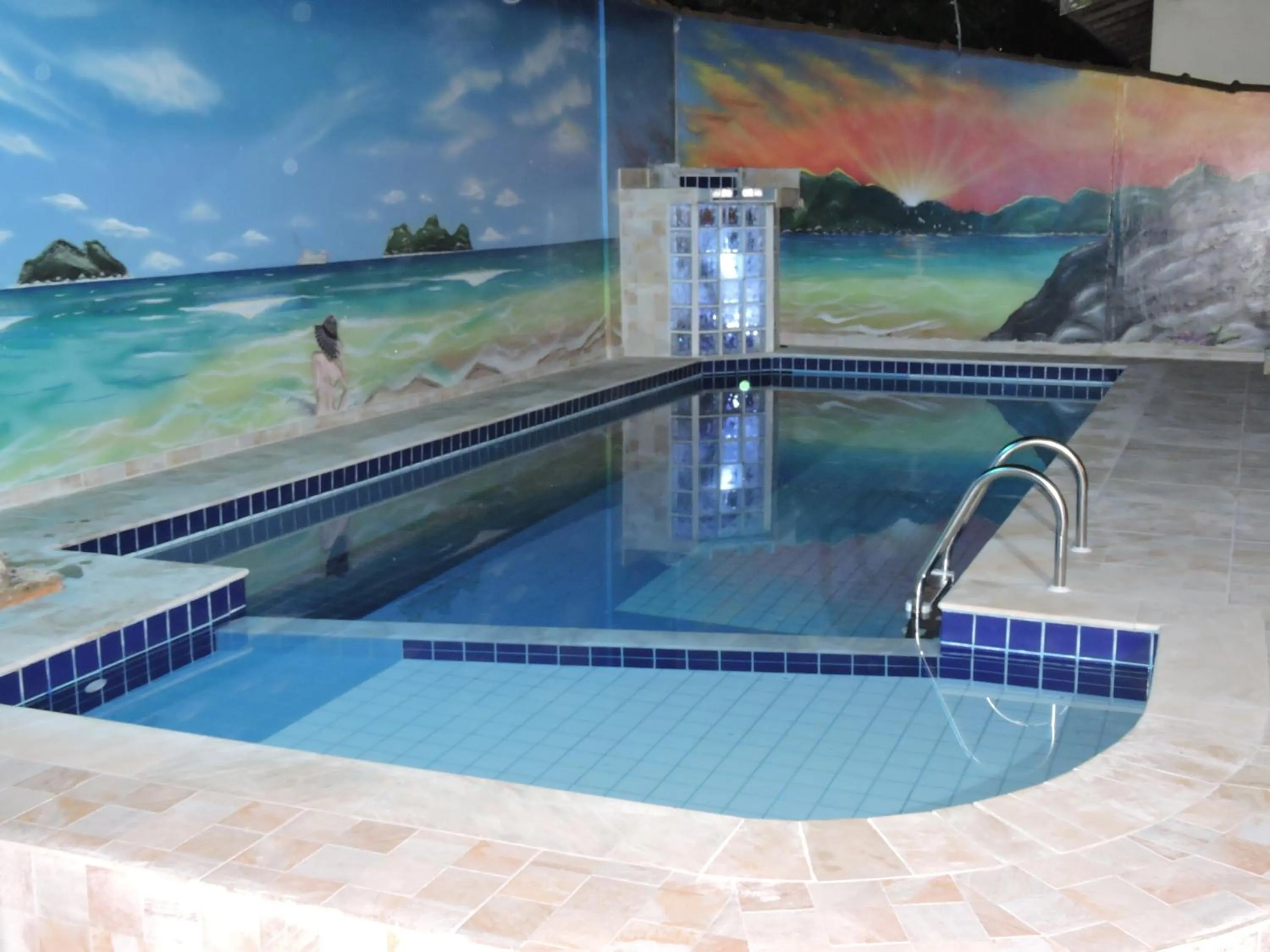 Swimming pool in Pousada Sorocotuba - Piscina Aquecida