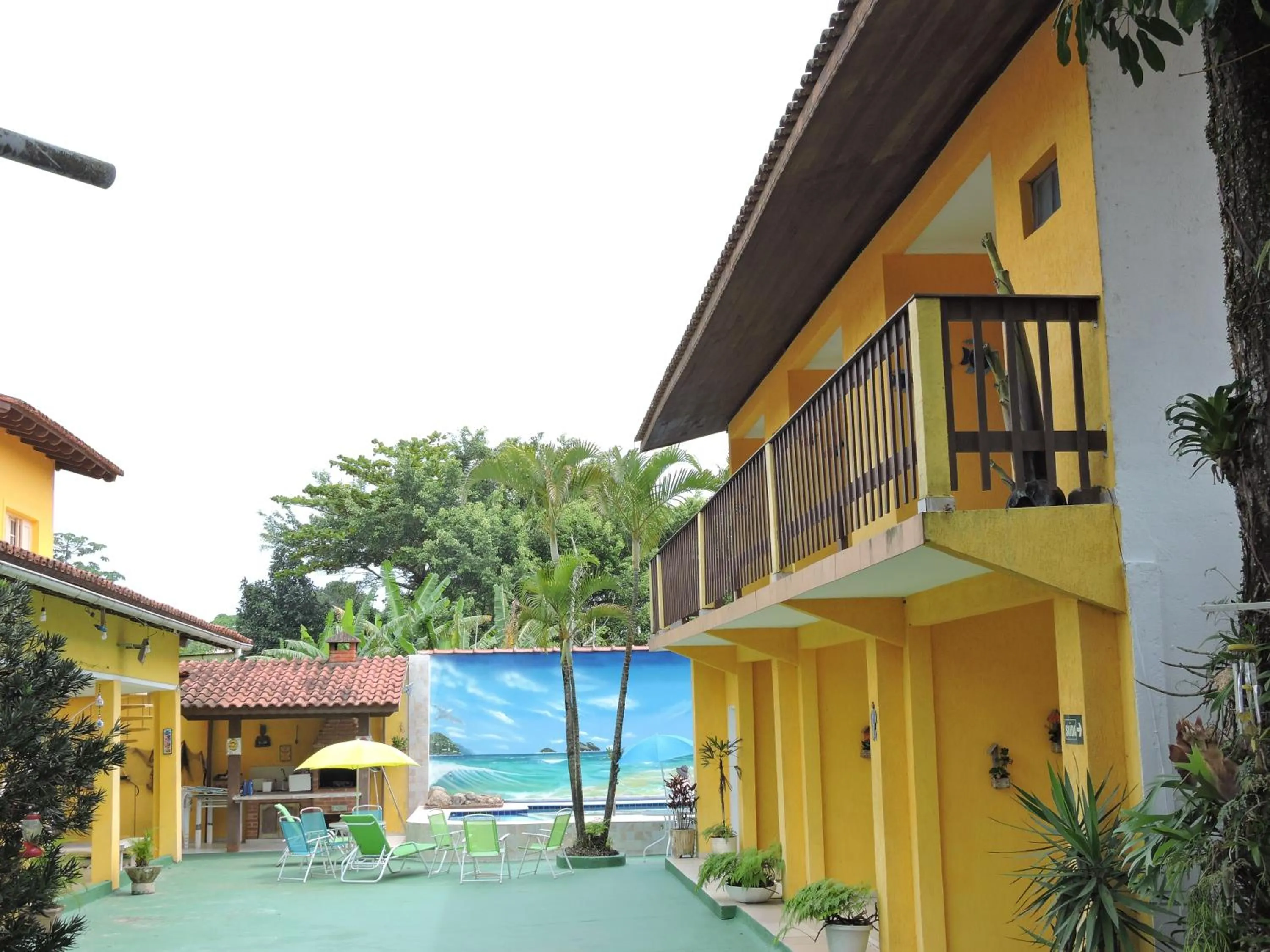 BBQ facilities in Pousada Sorocotuba - Piscina Aquecida