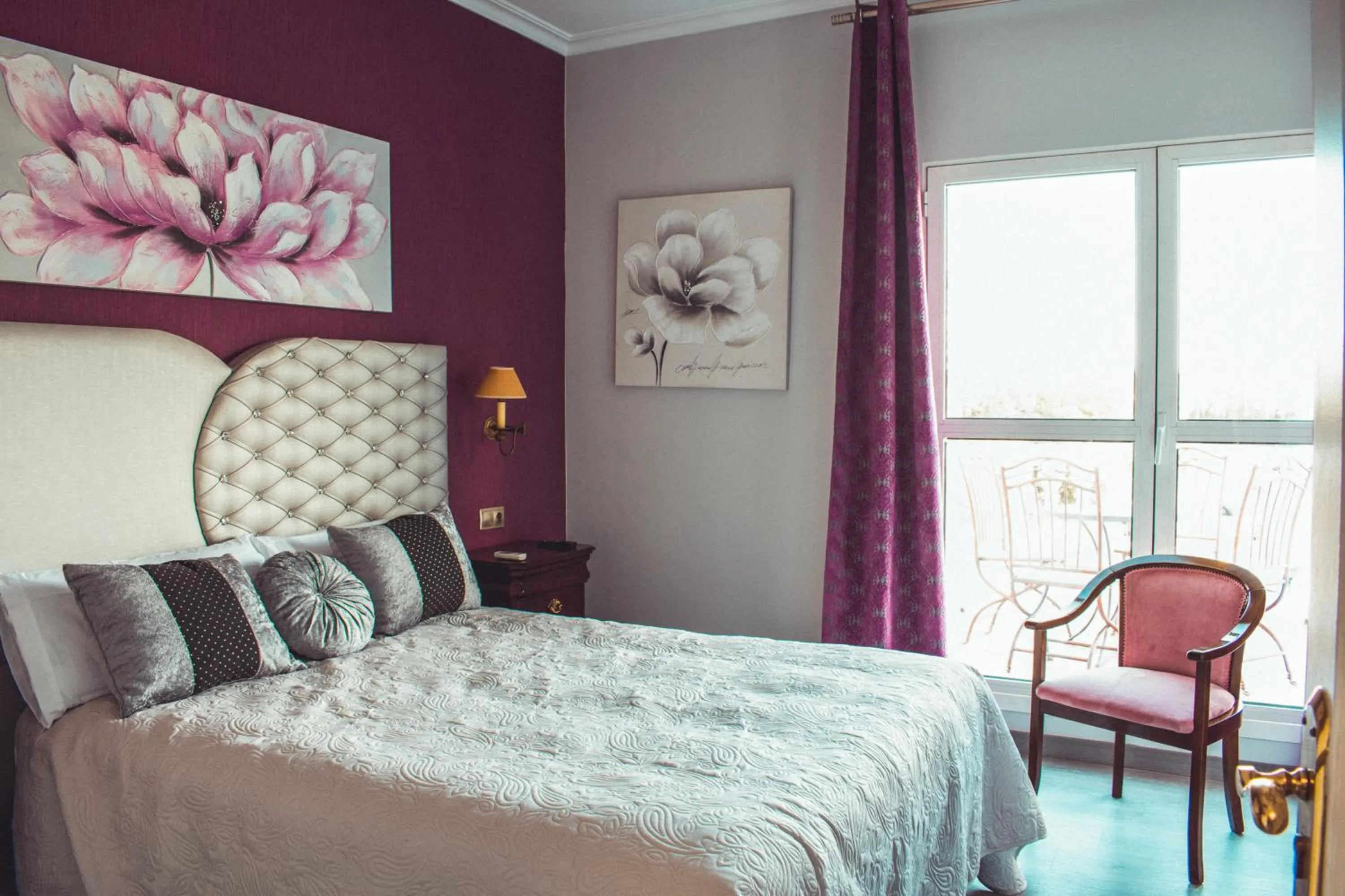 Bed in La Morona Hotel