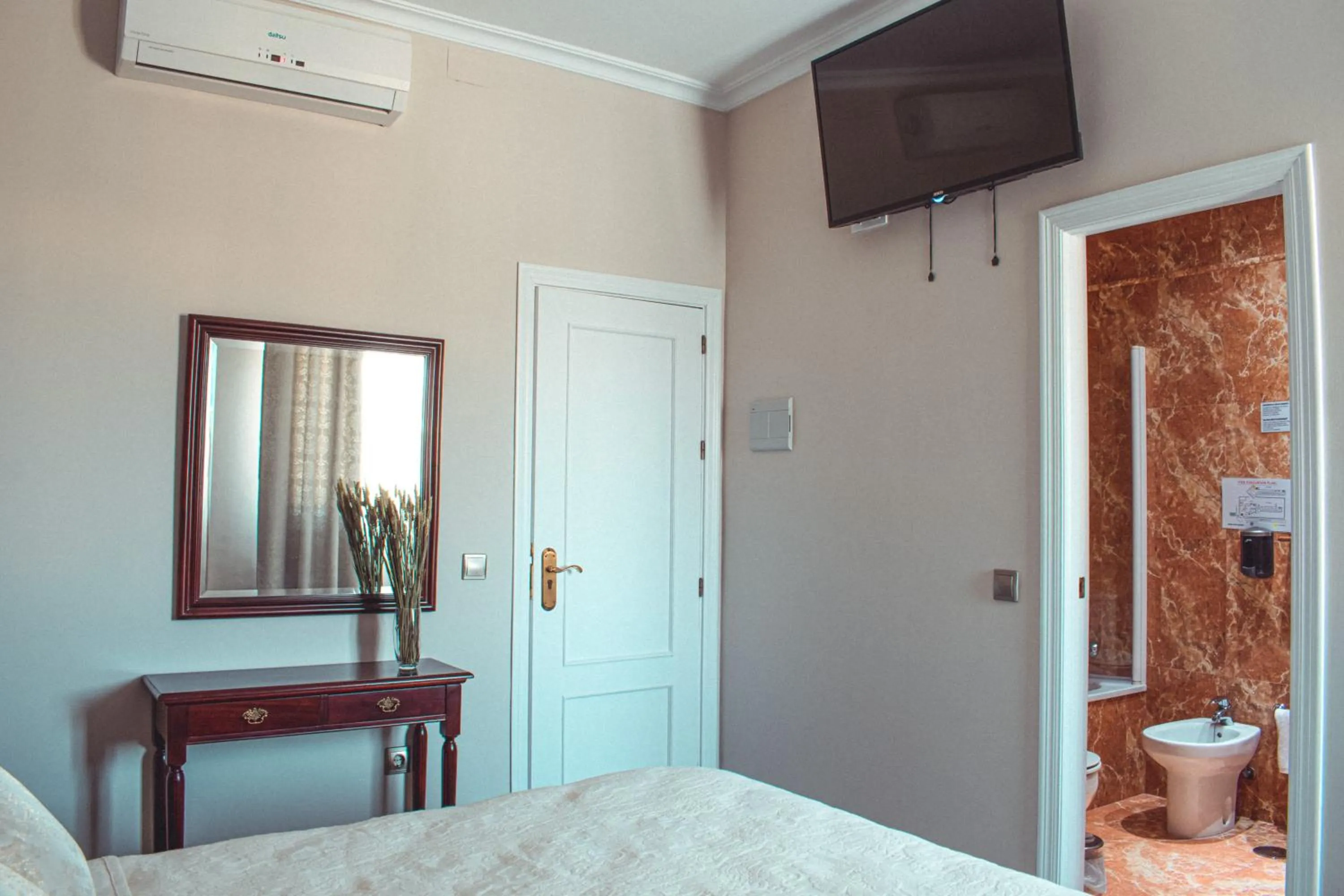 Bed in La Morona Hotel