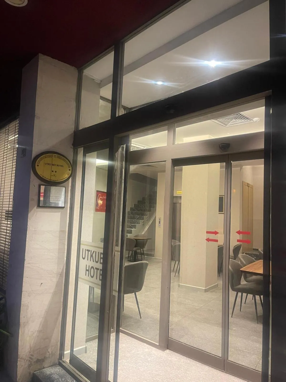 Facade/entrance in Utkubey Hotel