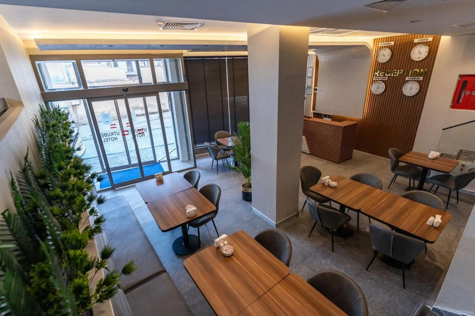 Lobby or reception in Utkubey Hotel