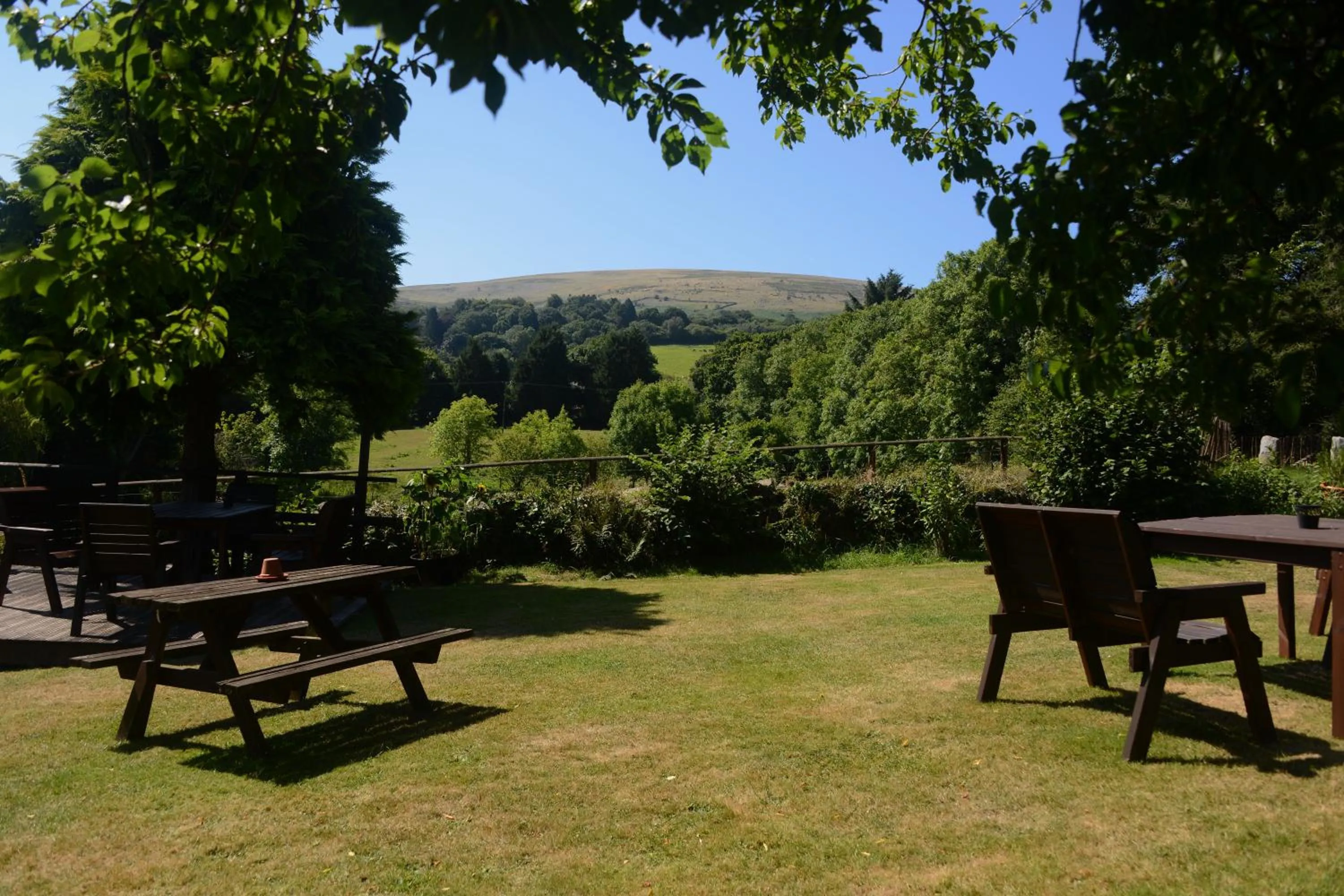Mountain view in The Oxenham Arms Hotel Devon