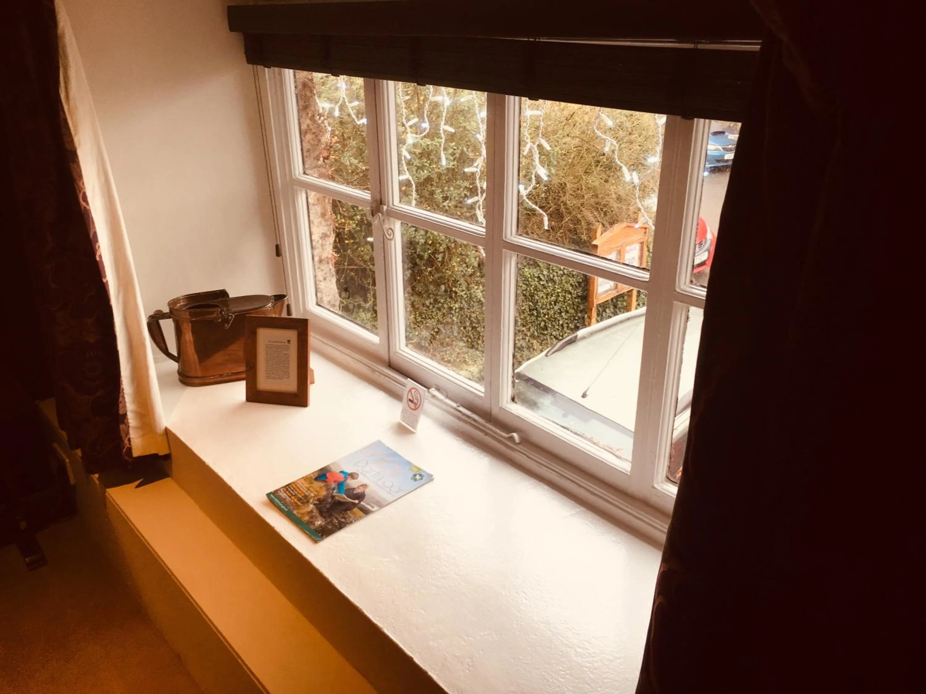 Decorative detail in The Oxenham Arms Hotel Devon