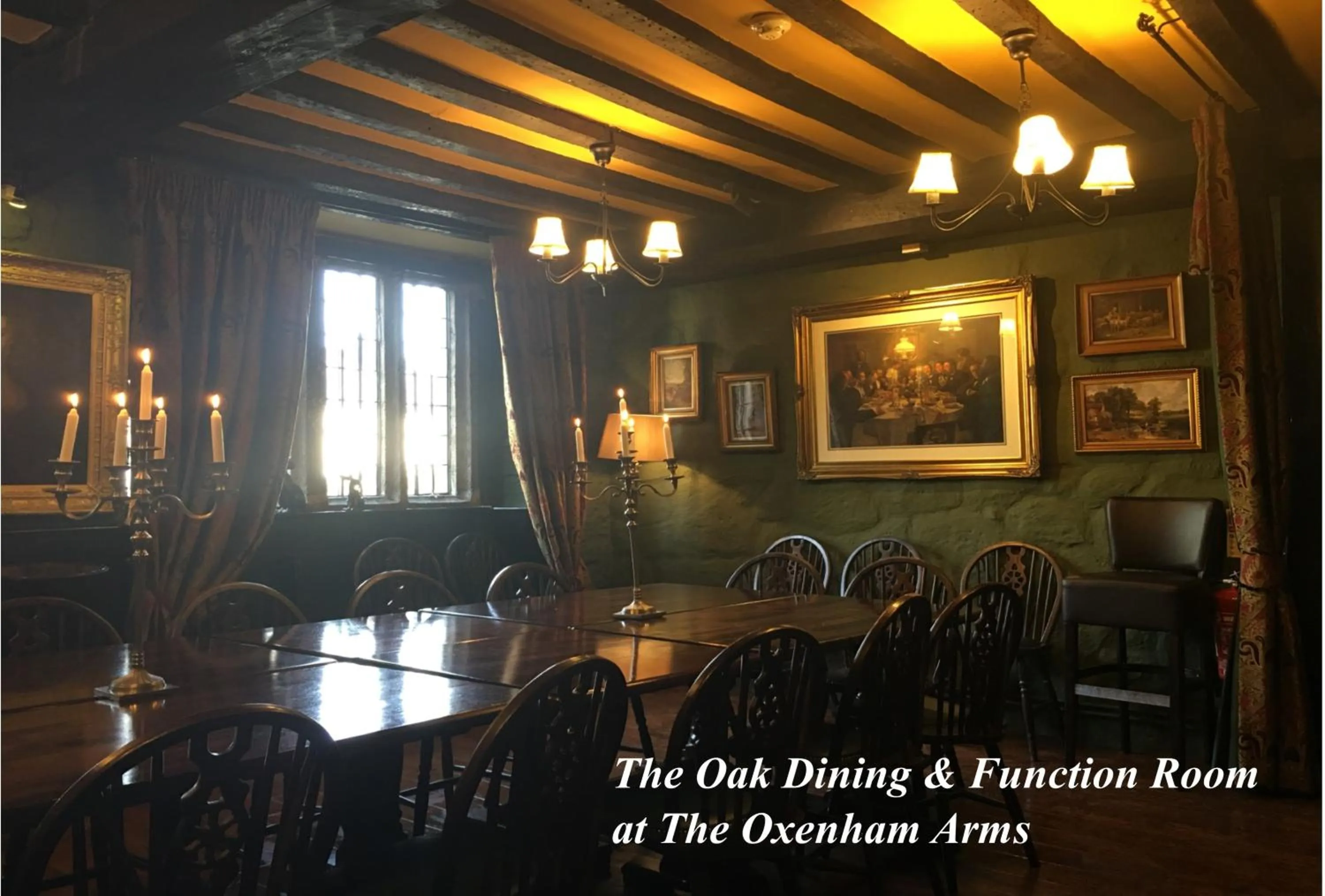 Restaurant/places to eat in The Oxenham Arms Hotel Devon