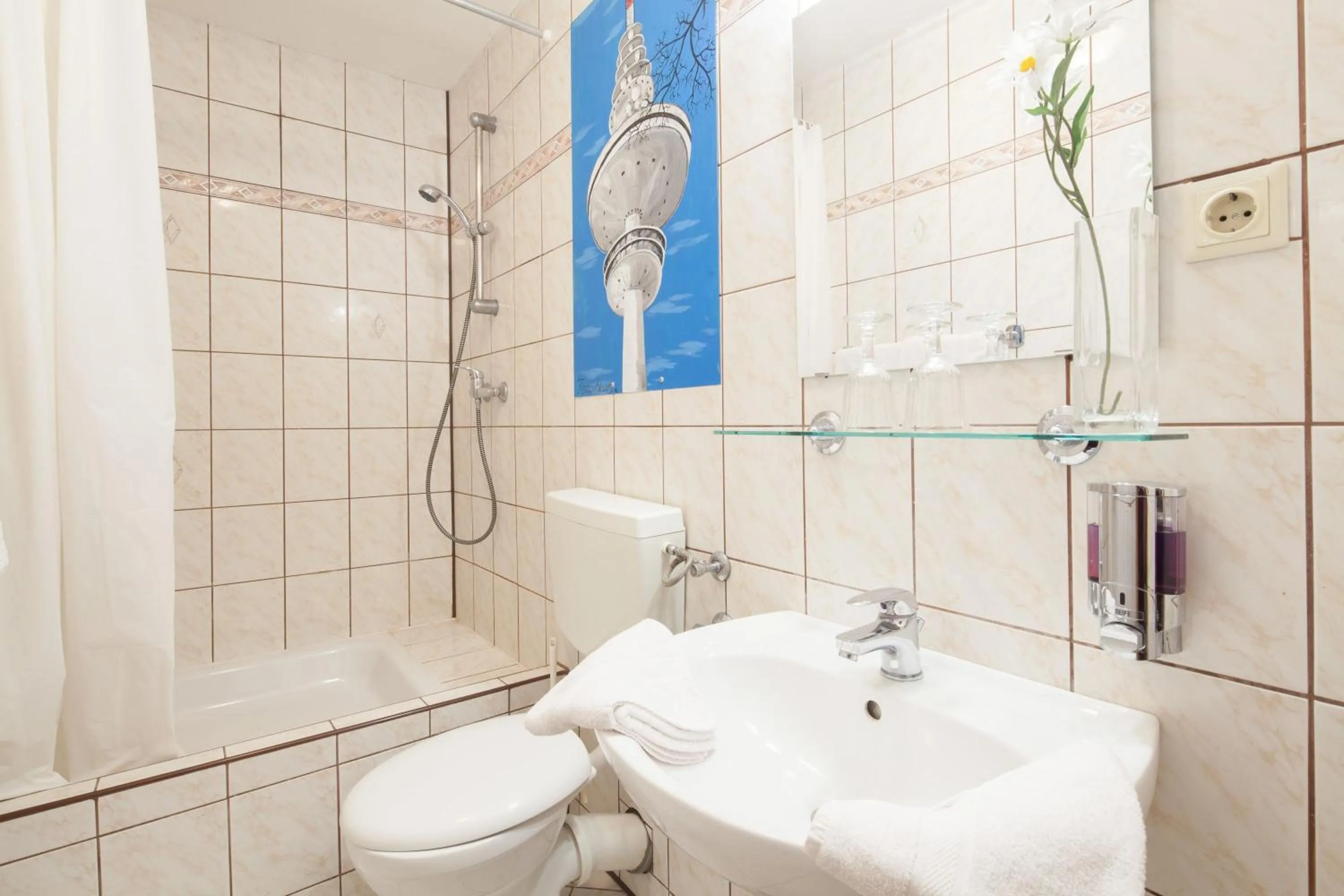 Bathroom in Hotel Marco Polo