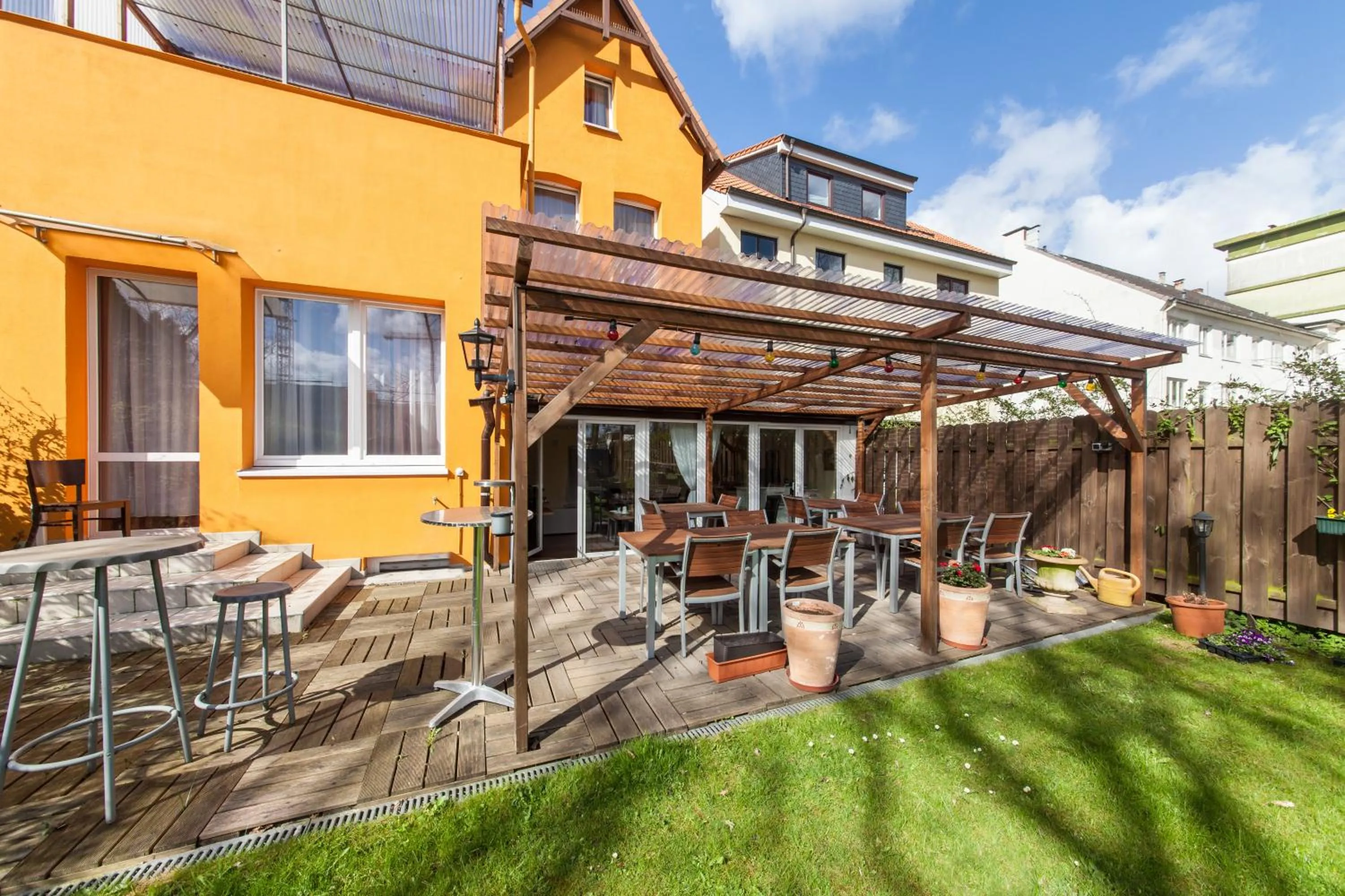 Garden in Hotel Marco Polo